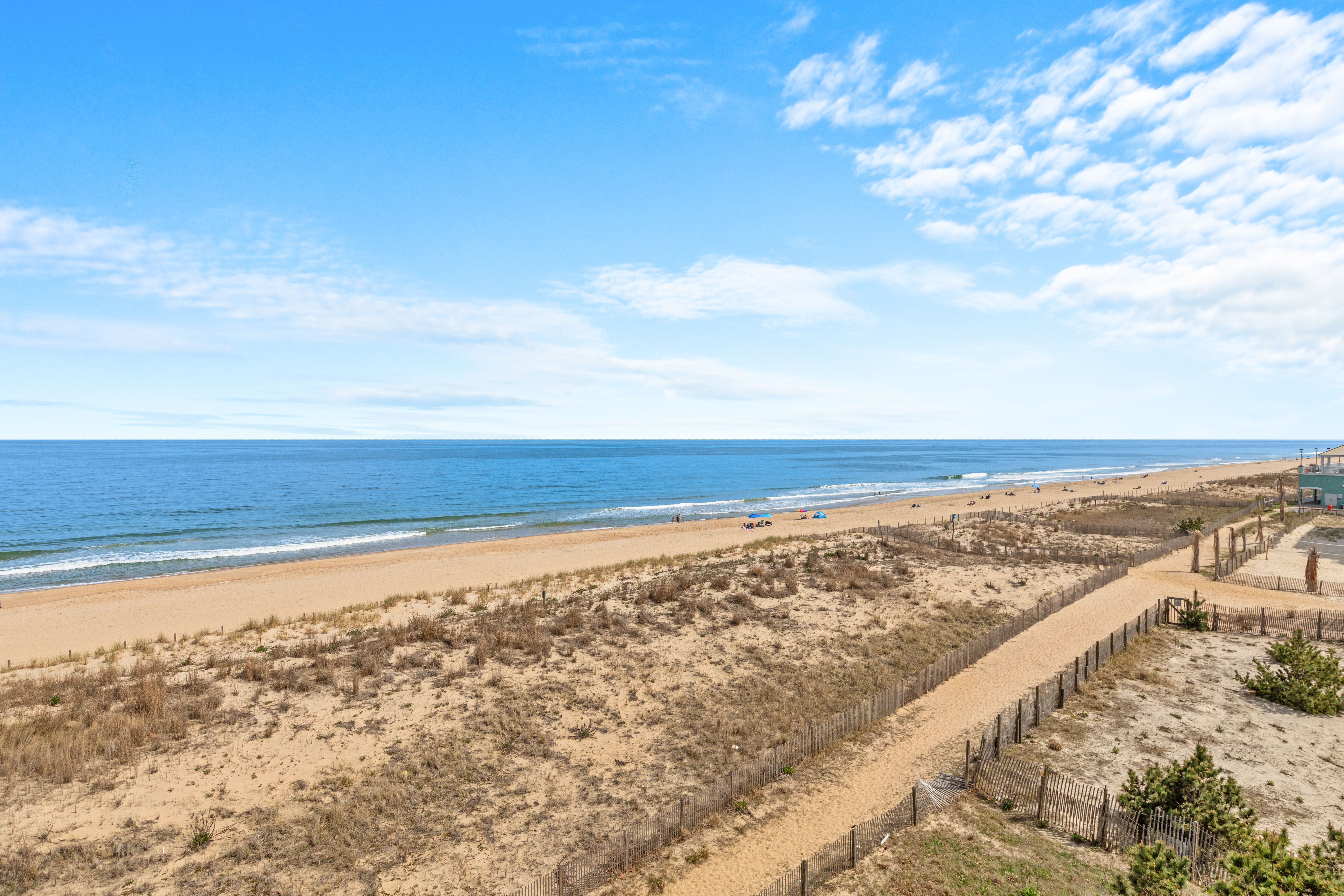 The beach is right at your finger tips