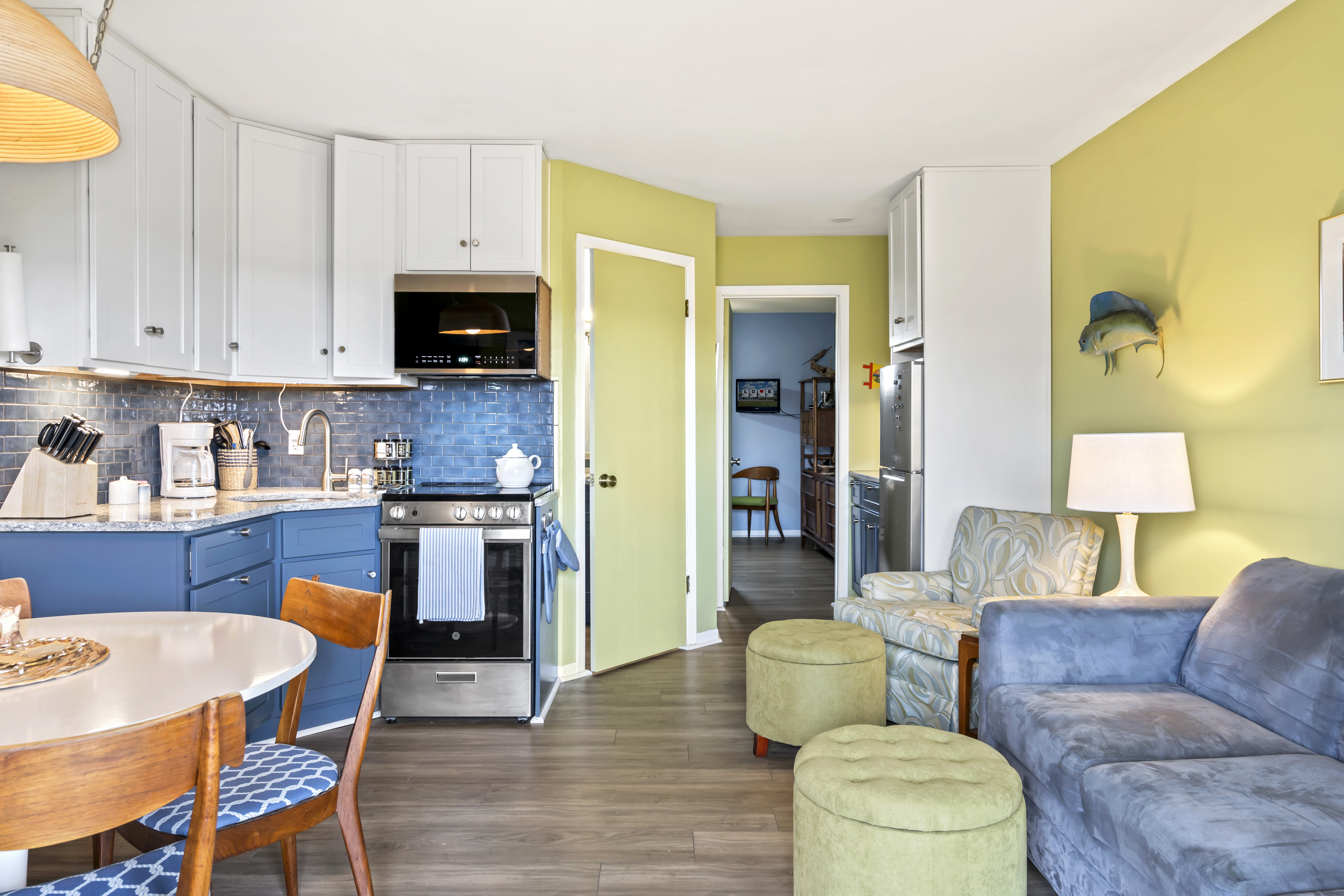 Bright and Beachy throughout.