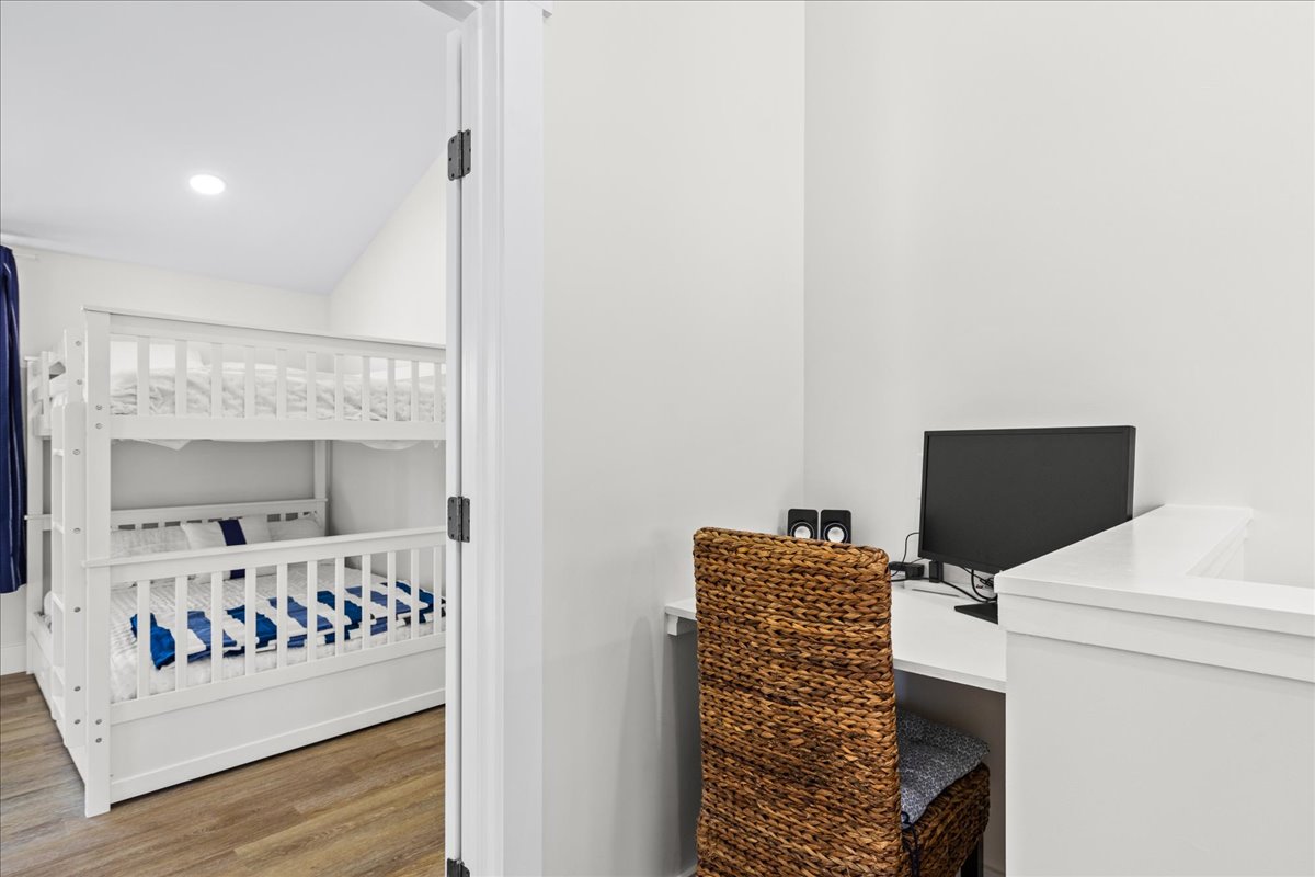 Work Station just in case you need to catch up on a few emails.