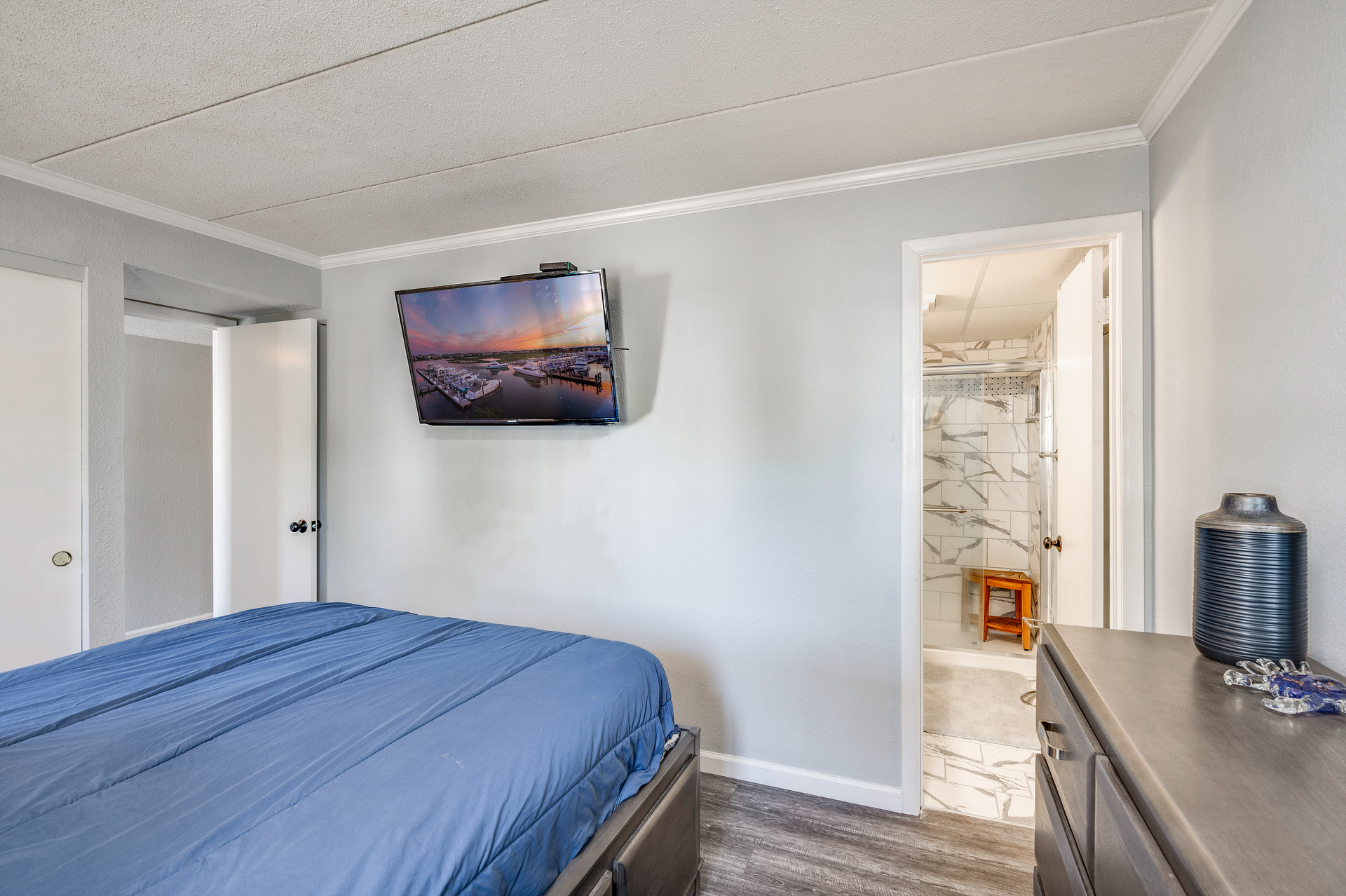 Primary bedroom with gorgeous full Primary bath