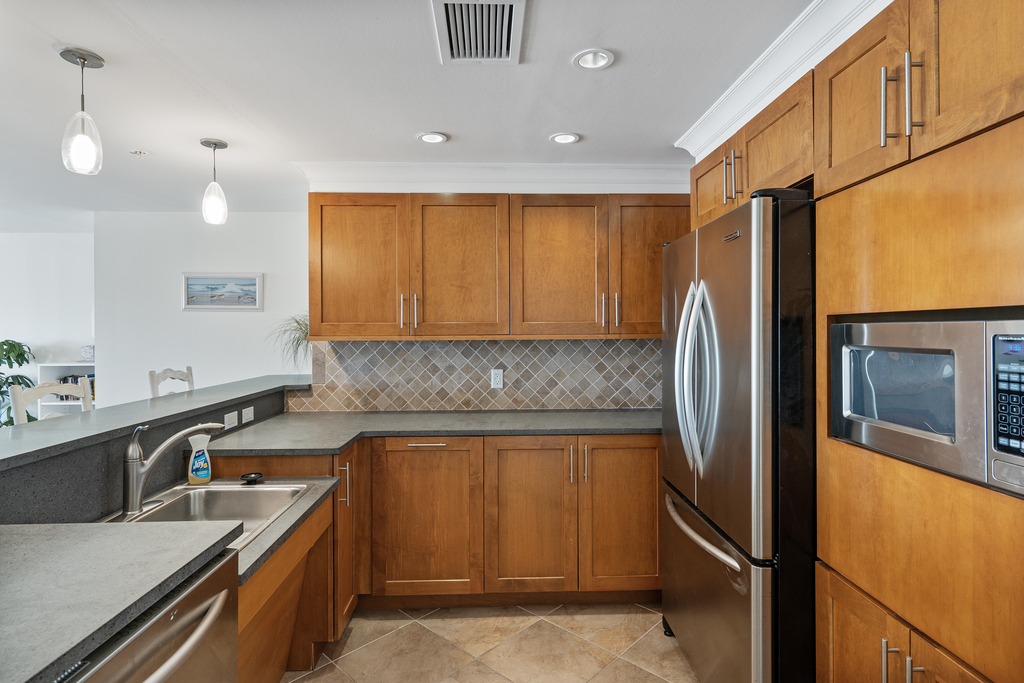 The Rec Room has its own kitchen