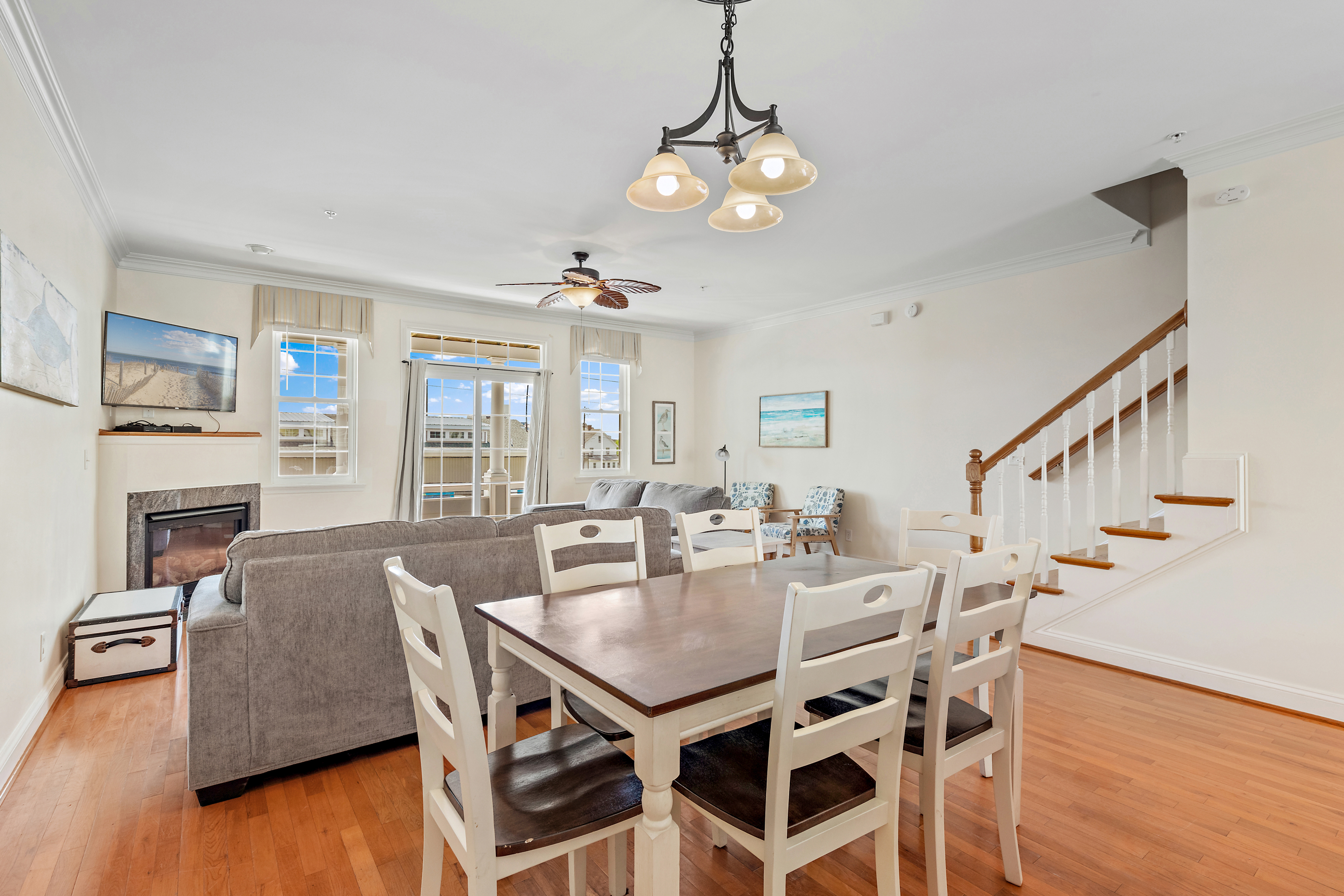 Enjoy meals in the spacious Dining Area or settle in for Family game night.
