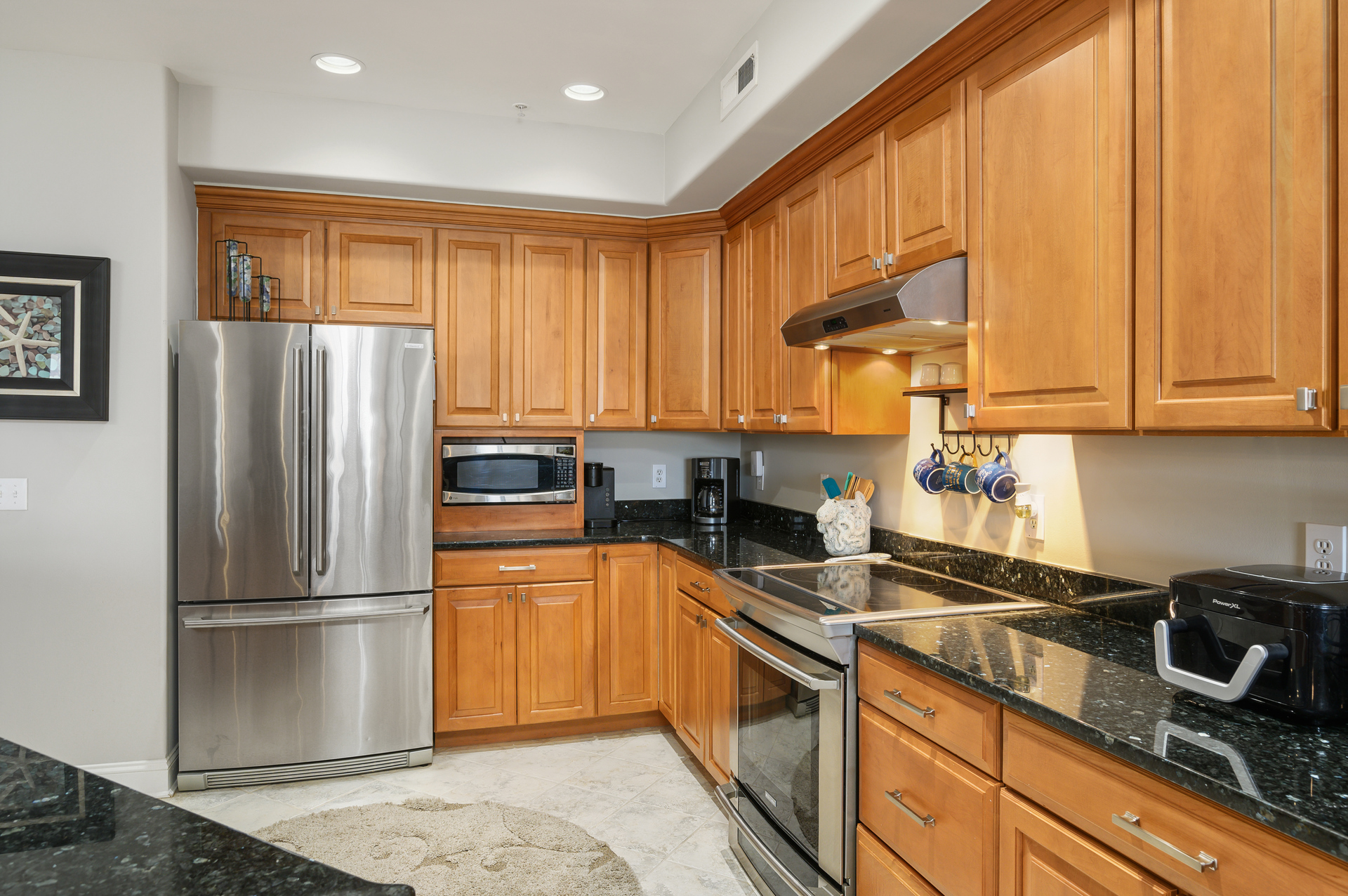 You'll find all the comforts of home.