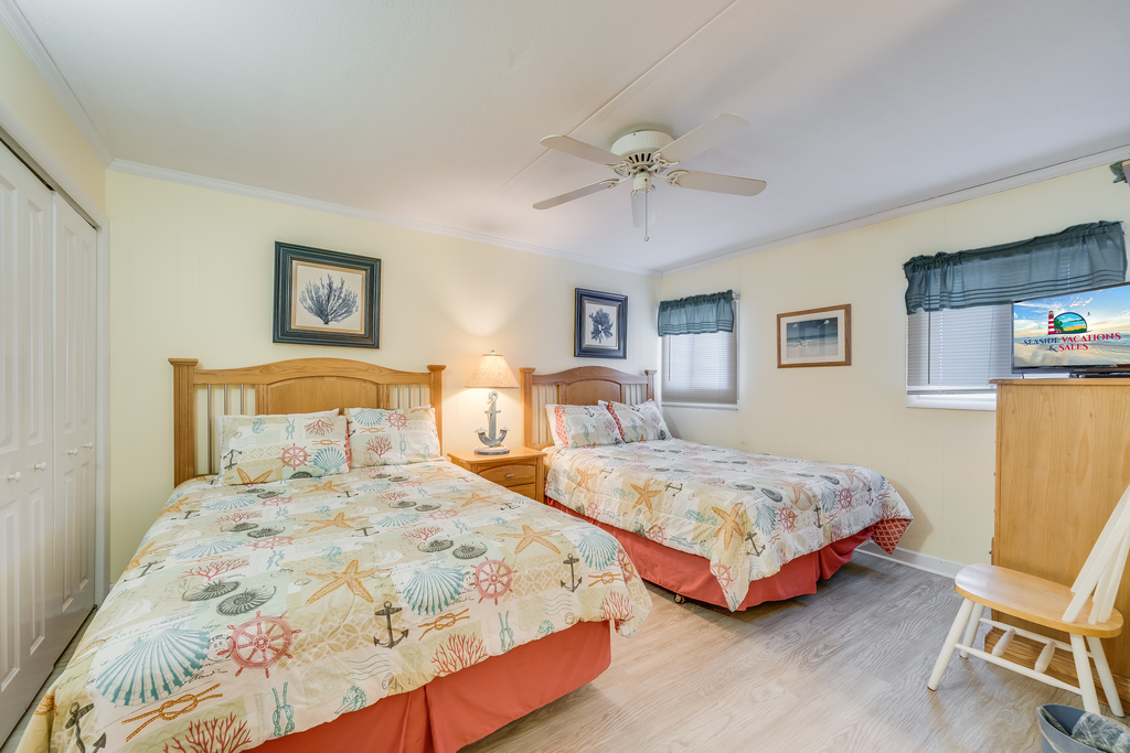 The Spacious Bedroom is the perfect space to Relax & Rejuvenate!