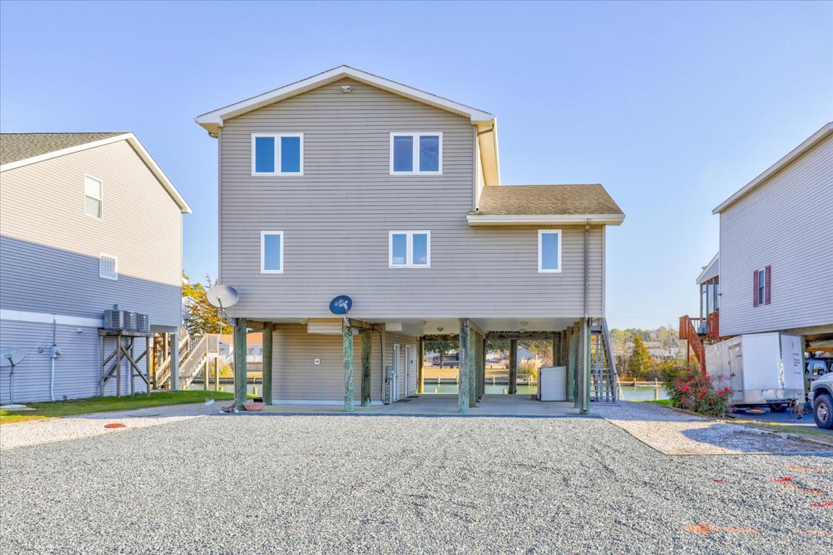 Plenty of room for your vehicles, boat trailer, and water toys.