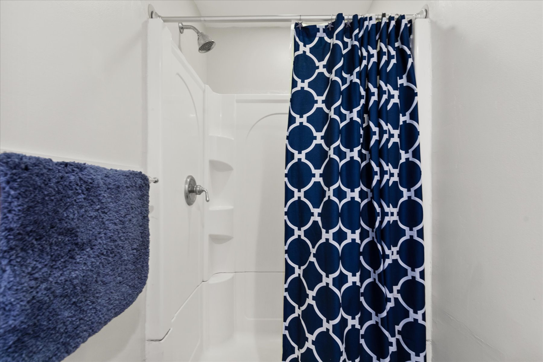 Spacious shower in this Full Bath.