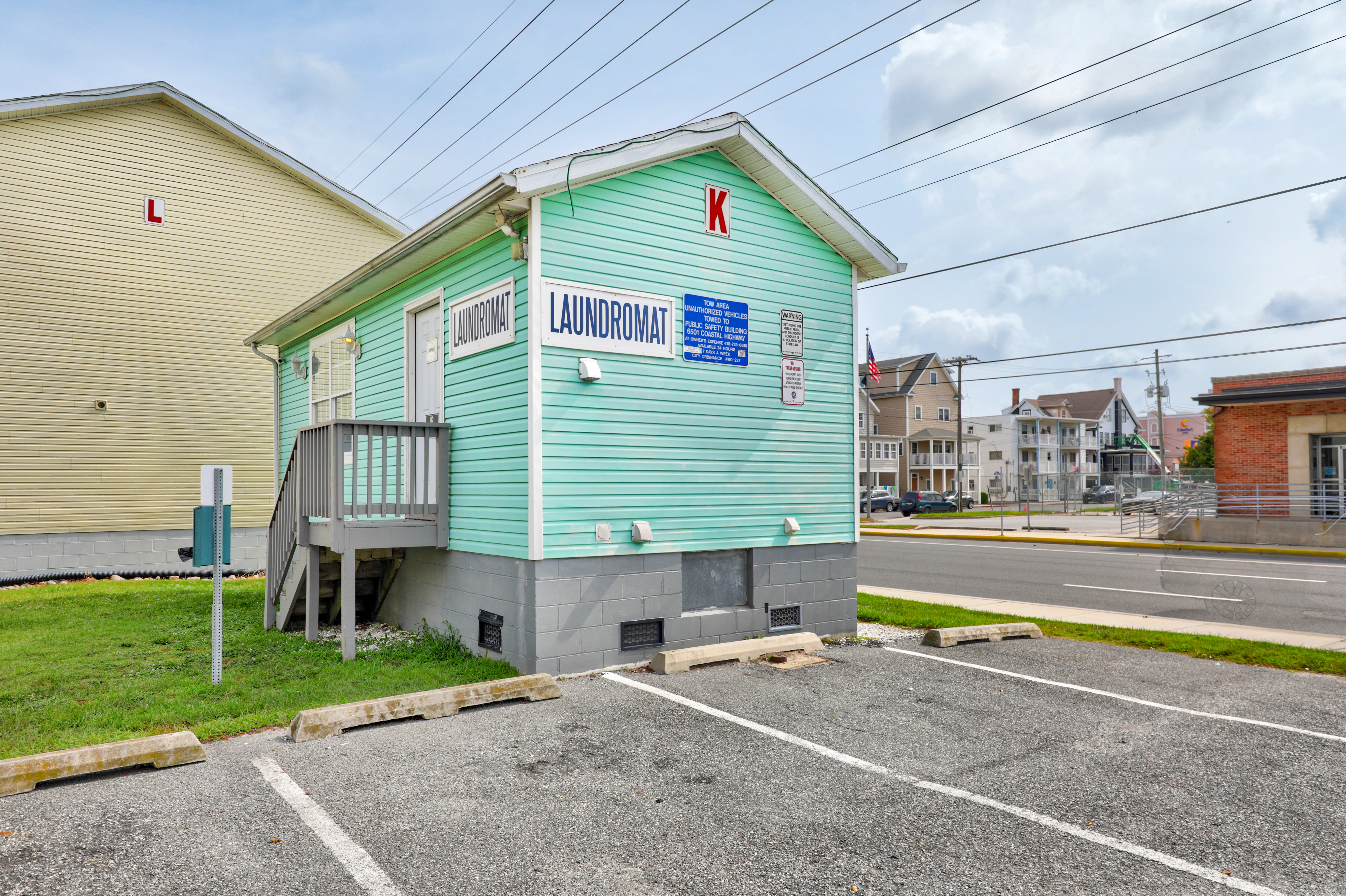 On site laundry facility!