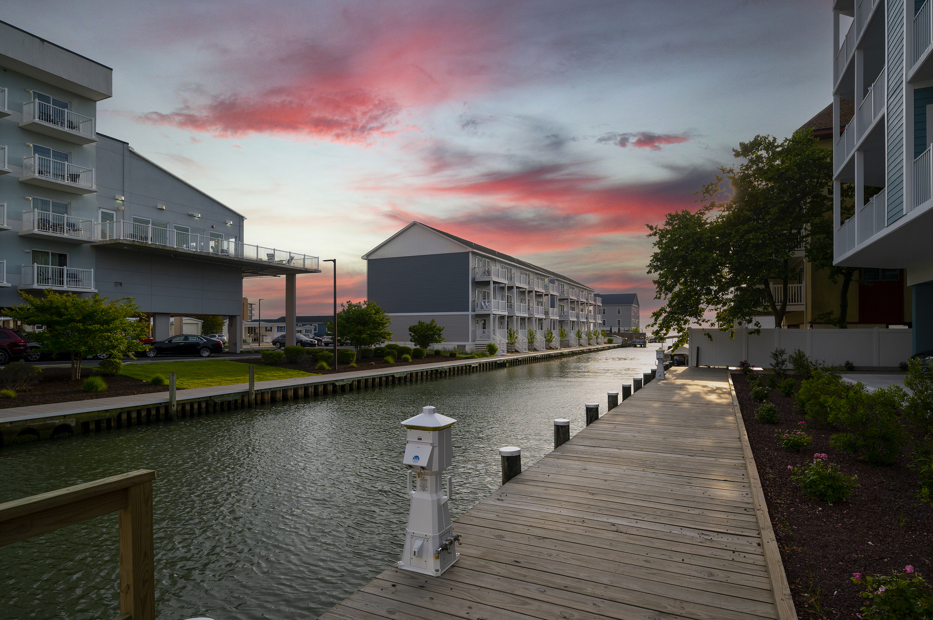 Truly Breath-taking Sunsets over the Bay await you at Bayberry 101