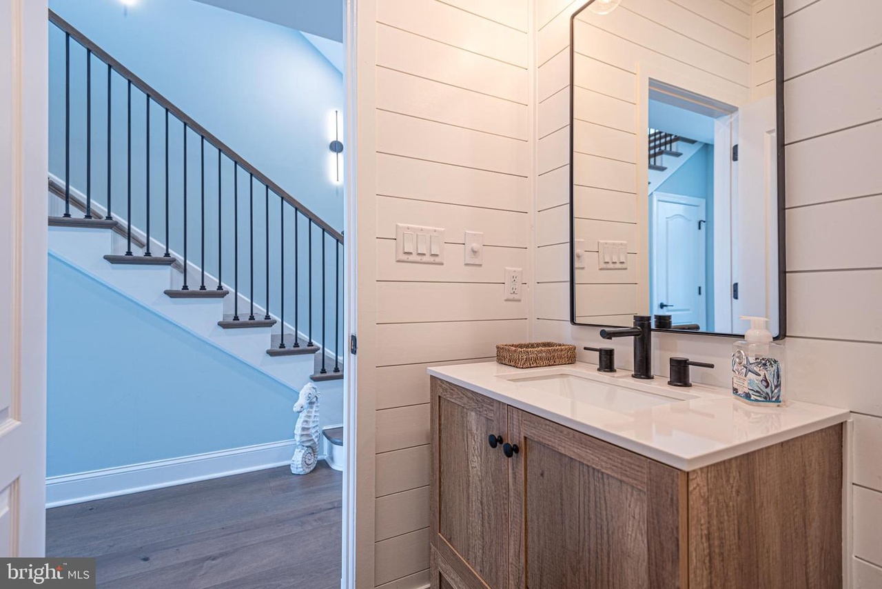 Half Bath located on the First Floor.