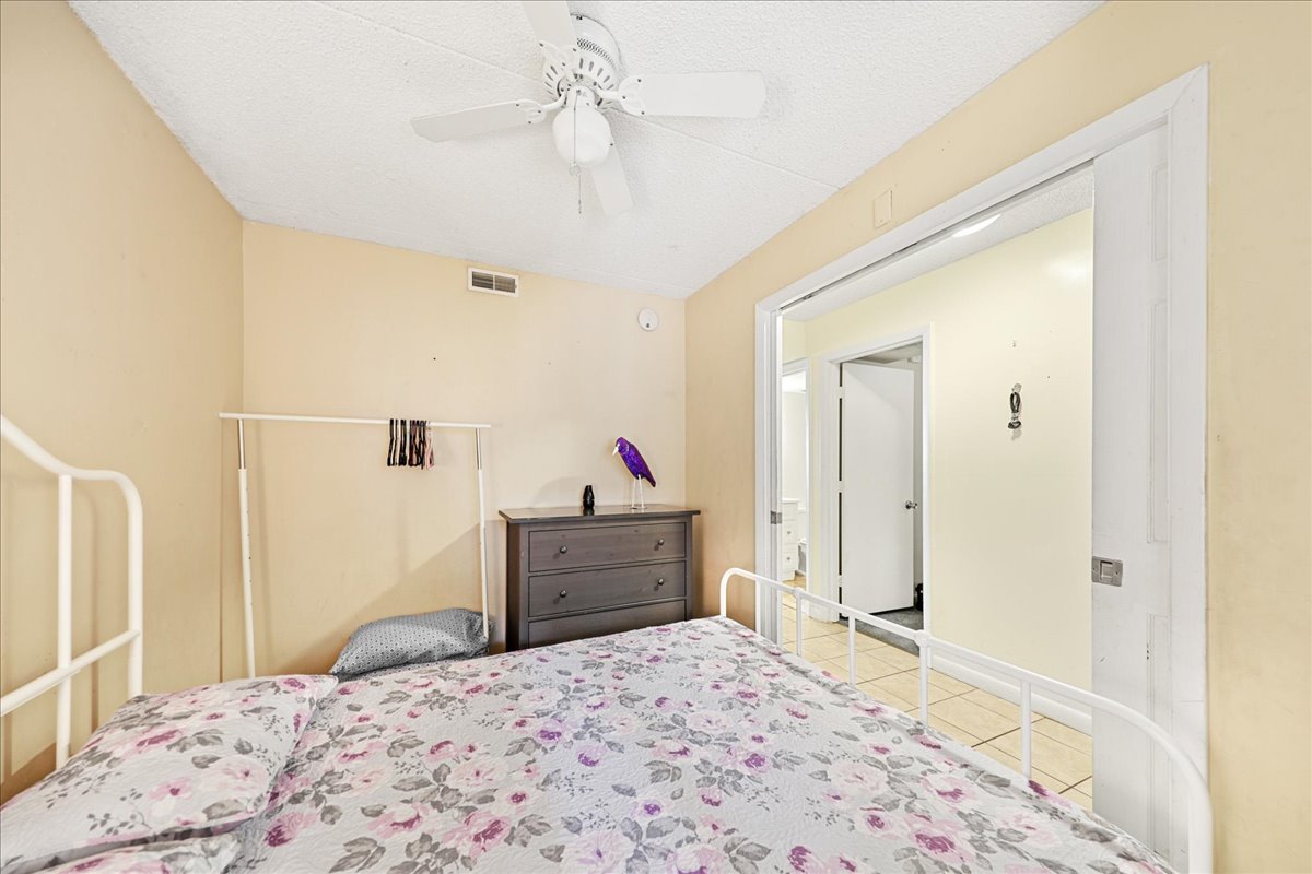 Equipped with a Plush Queen Bed, and plenty of storage space!