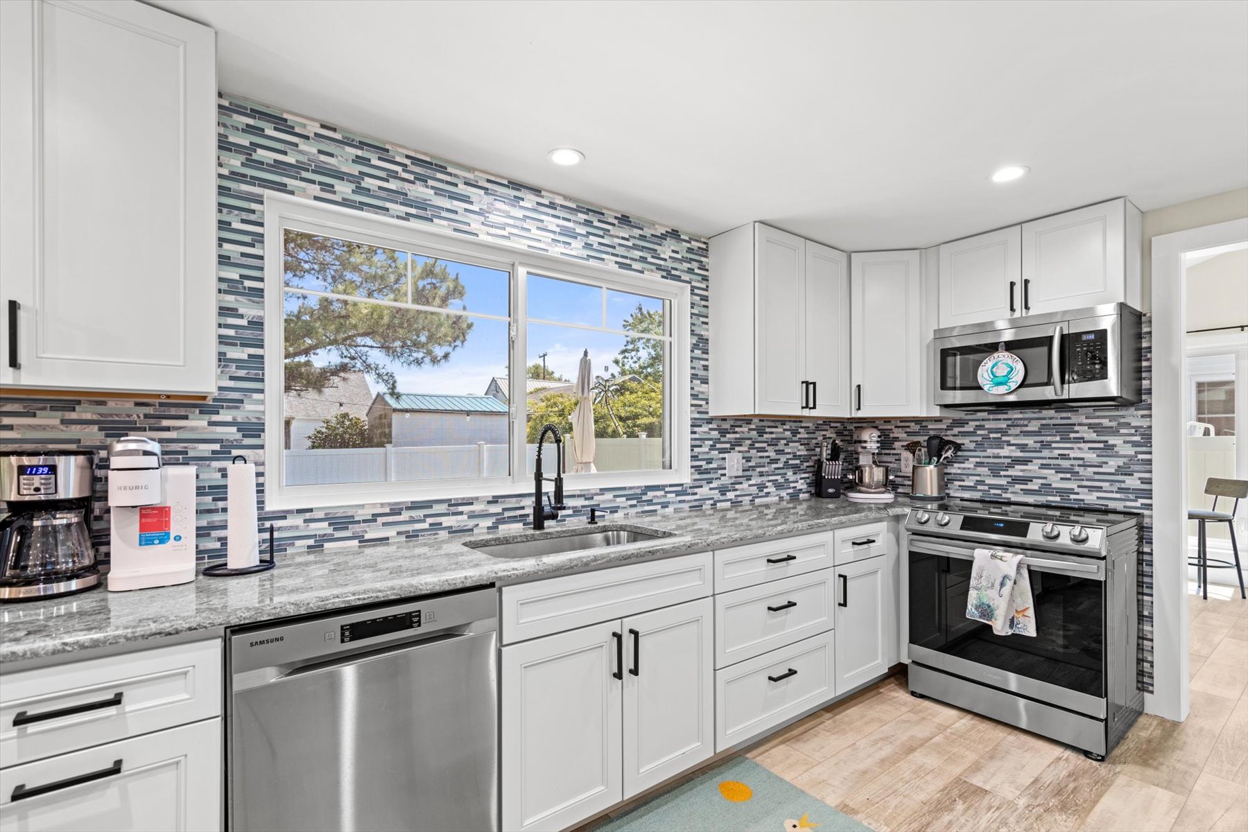 All the comforts of home....