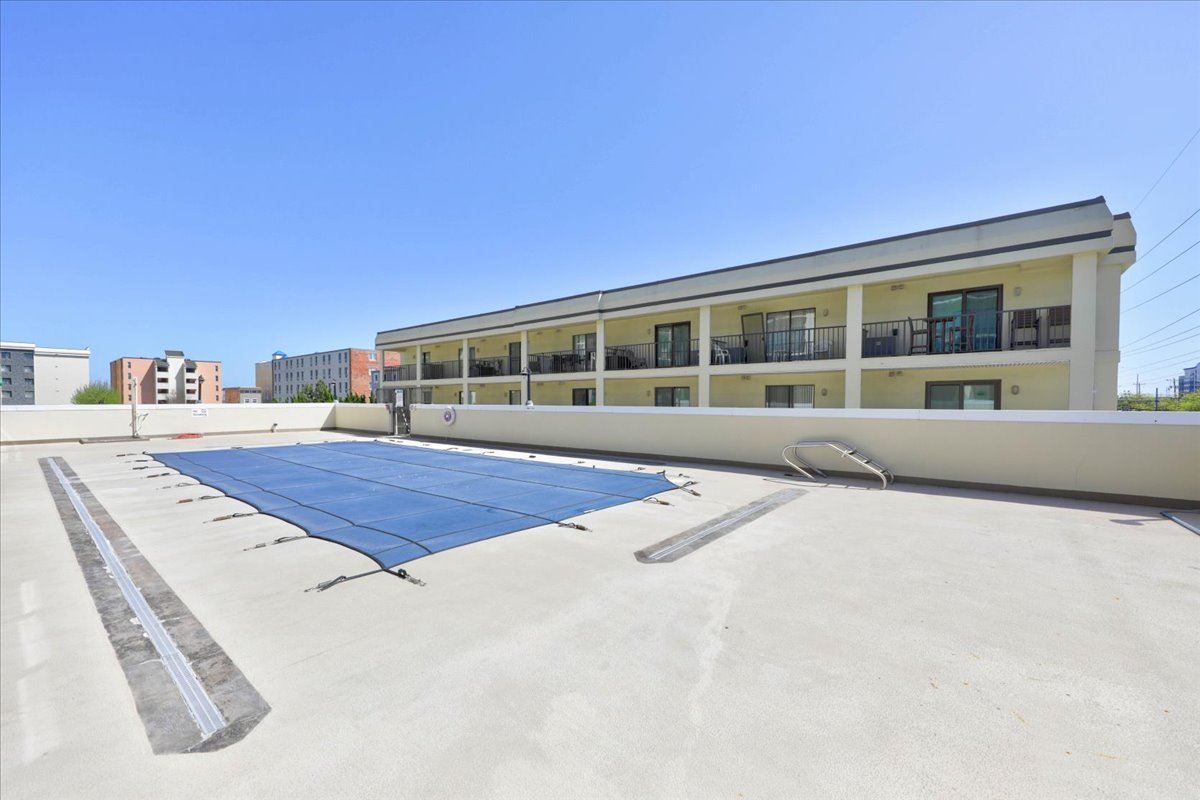 Take a dip in the Large Outdoor Pool.