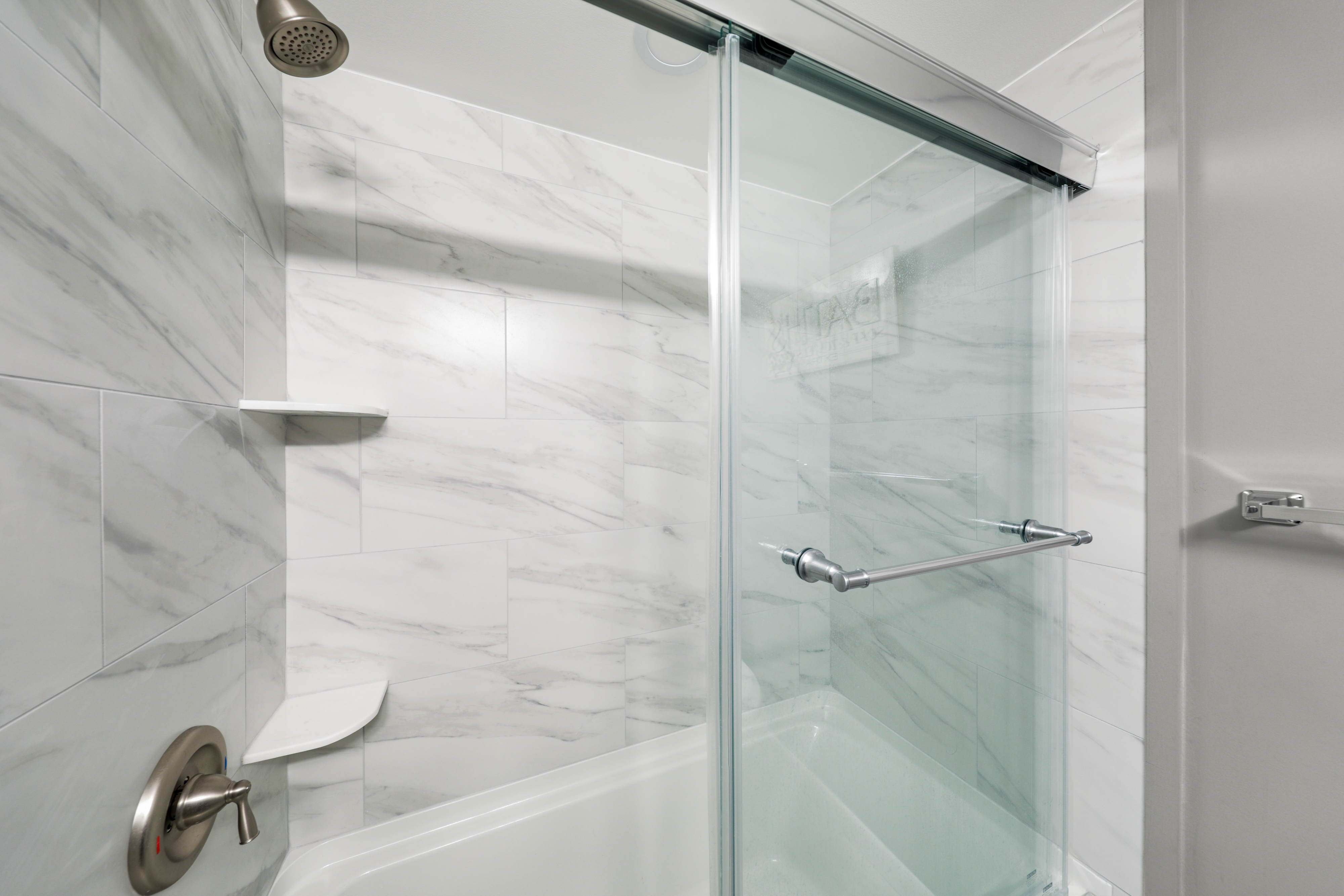 Primary Bath features a shower/ tub combo so you can soak all your worries away.