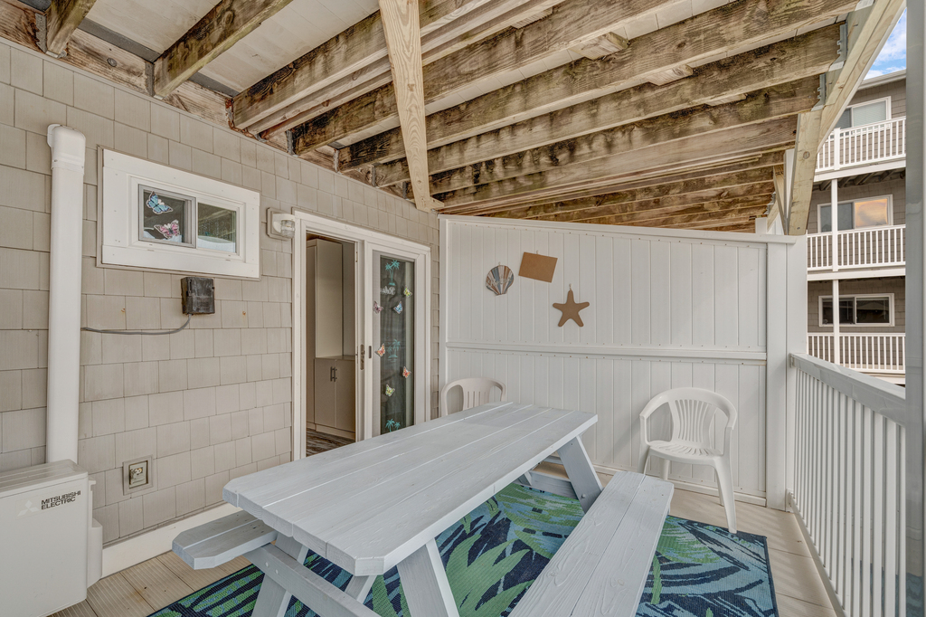 The perfect space to Gather and Reflect on Memories made at the Beach!