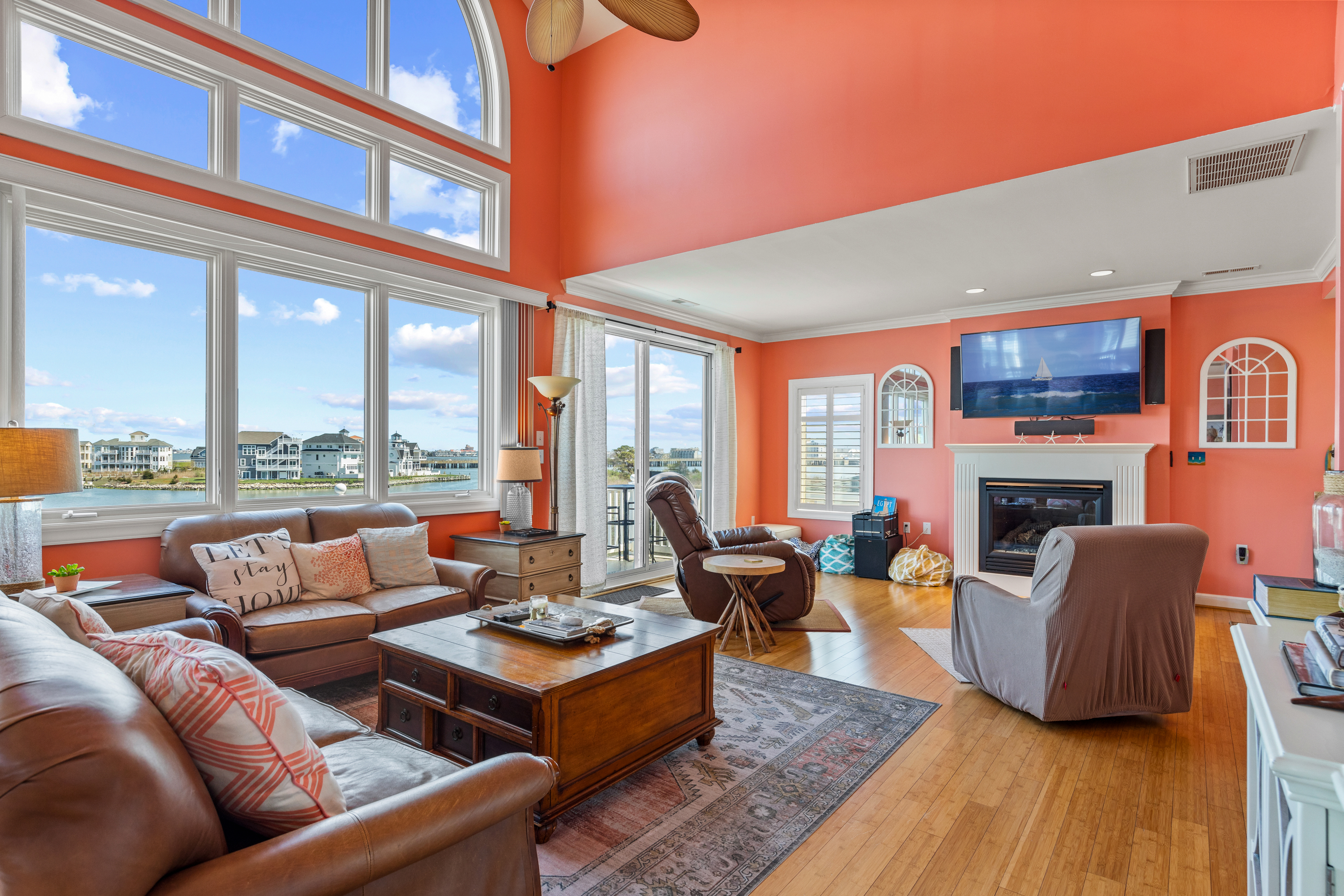 On the 3rd floor you'll find the stunning wide open Living Space.