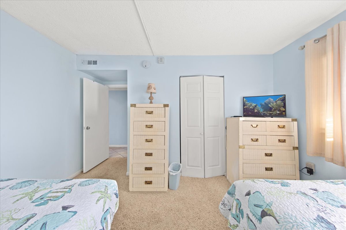 Sink into bed and enjoy the Flat Screen Cable TV.