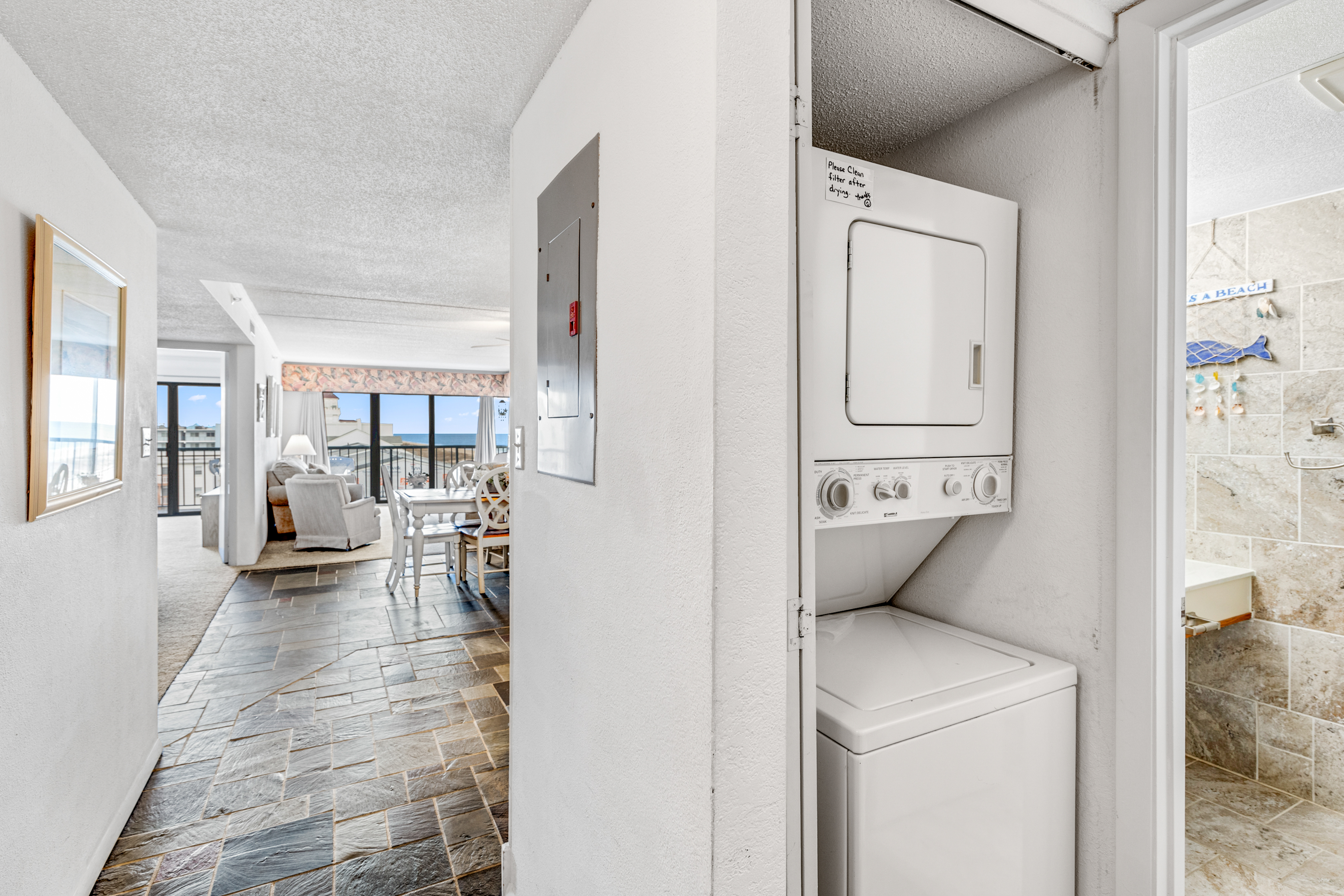 Washer and Dryer in the home for your convenience!