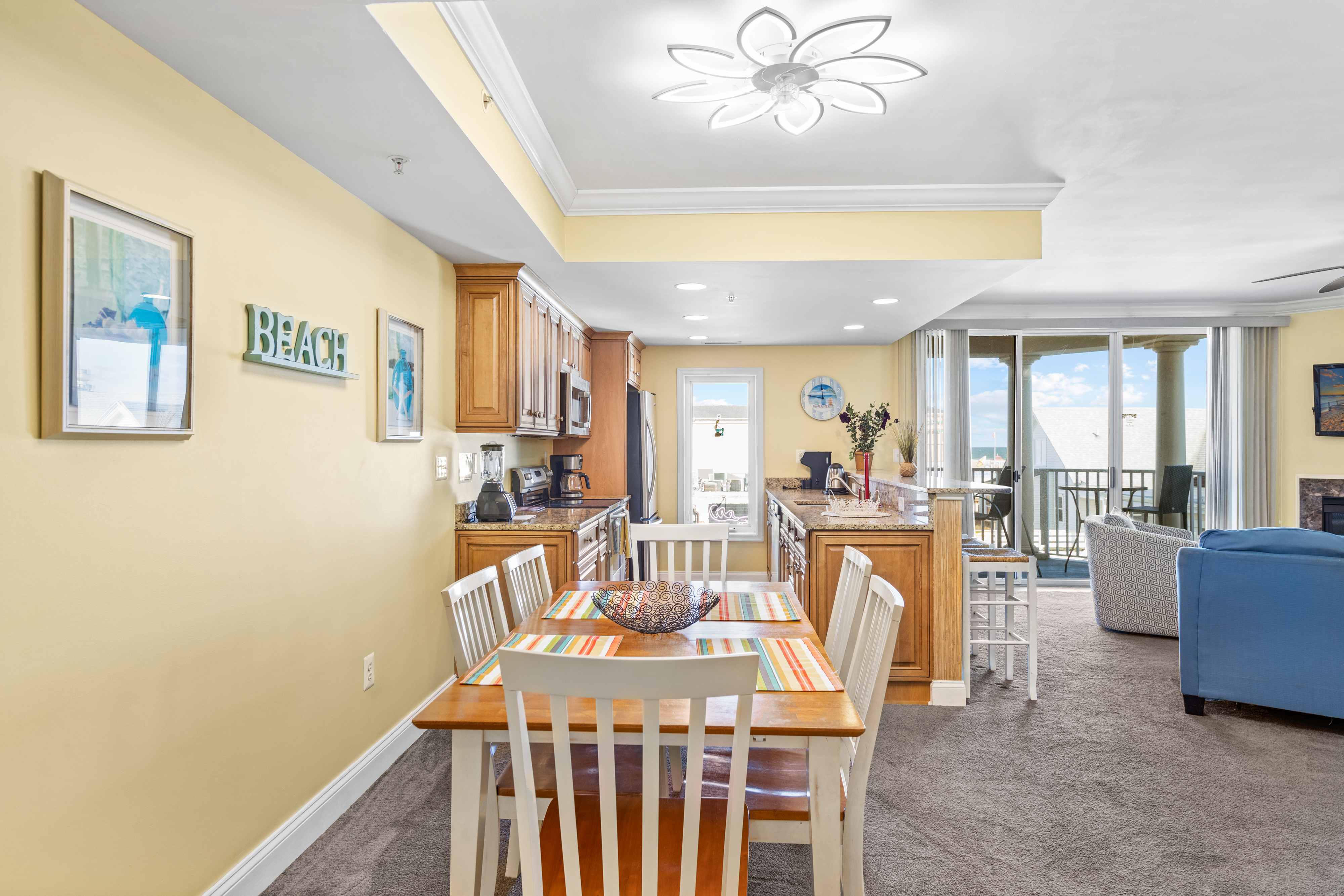 Enter this beautiful home and feel instantly welcomed into the the bright colors and open main level.