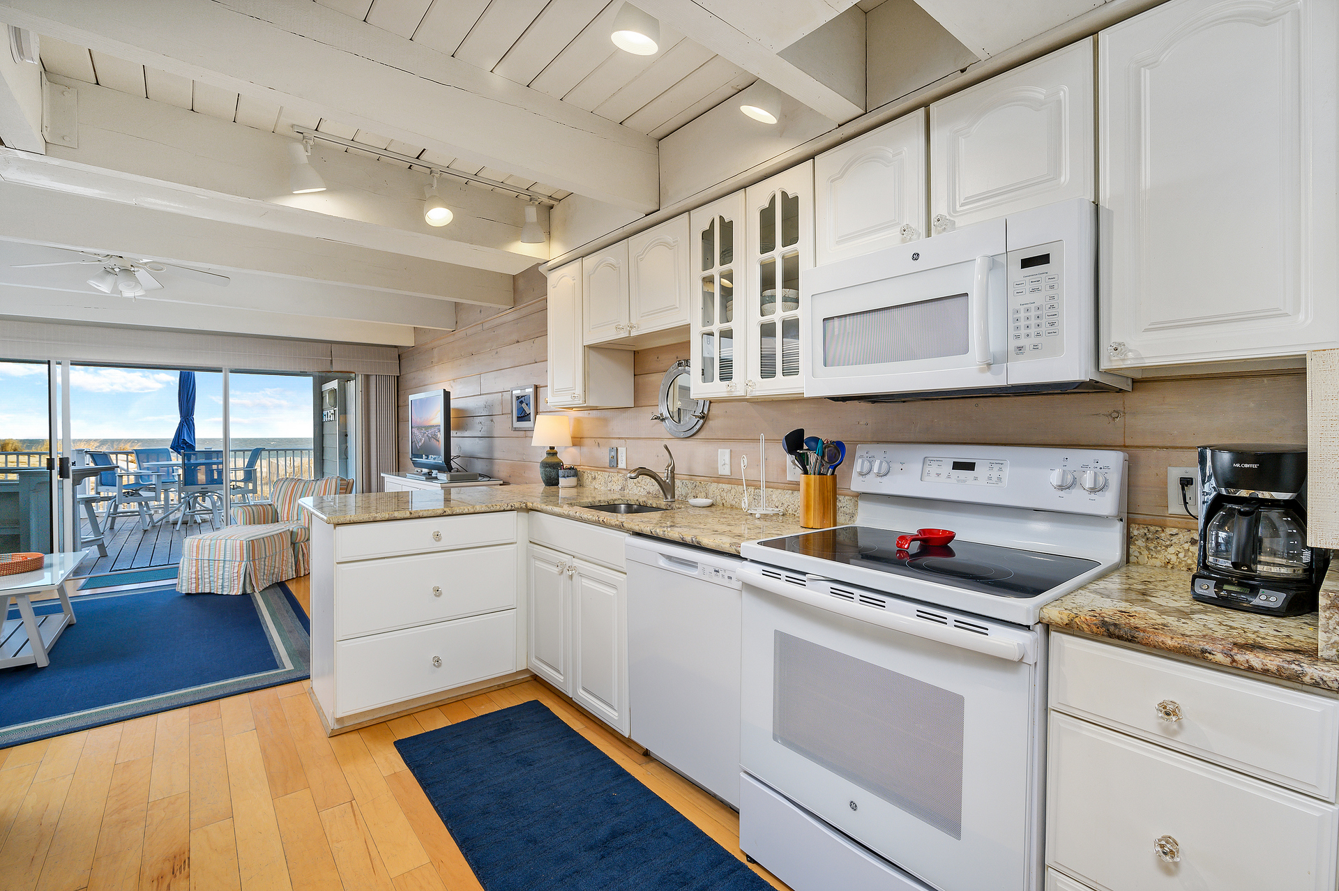 Enjoy the Ocean view from the Kitchen as well!