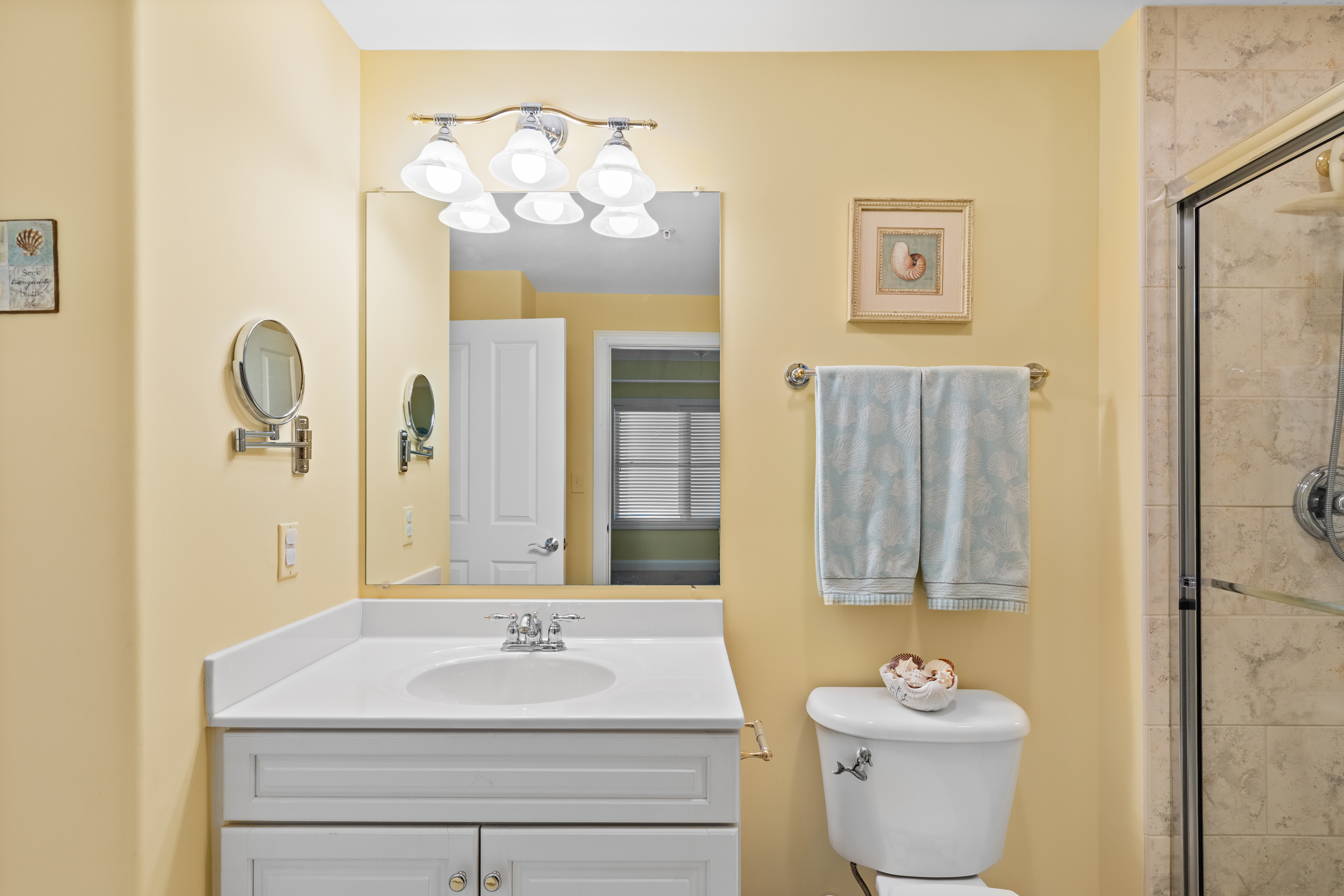 The 3rd Full Bath has a Shower/Tub Combo and can be accessed from the Hall or Bedroom 3