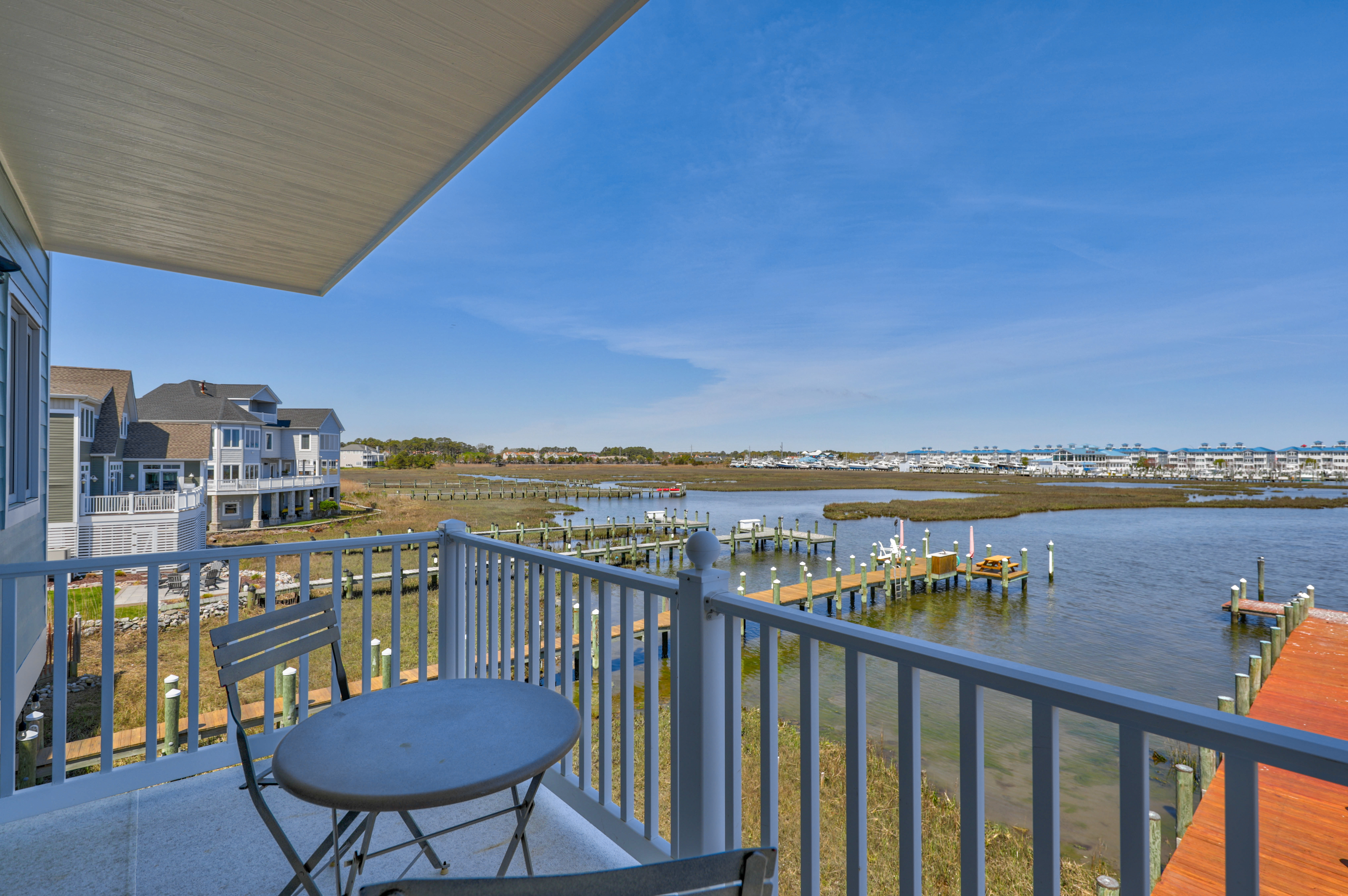 Sip your morning coffee while watching the local wildlife.