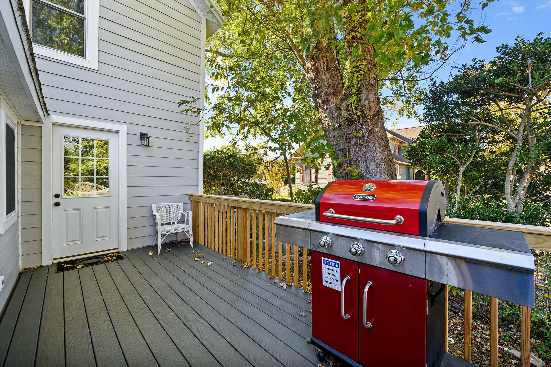 Grill the fresh catch of the day - which hopefully YOU caught!