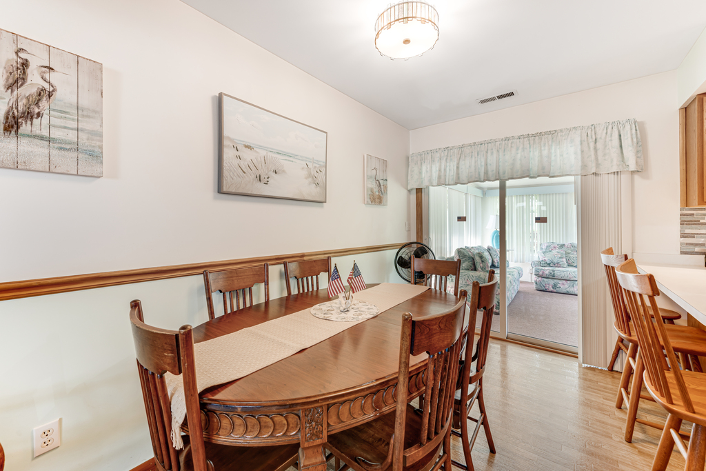 Dine in the comfort of Central AC.