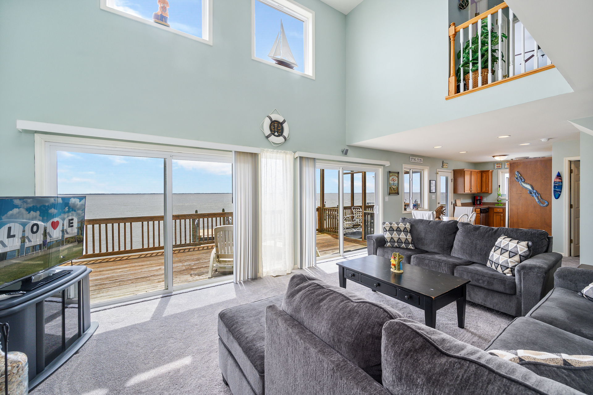 Captivating Bay Views.