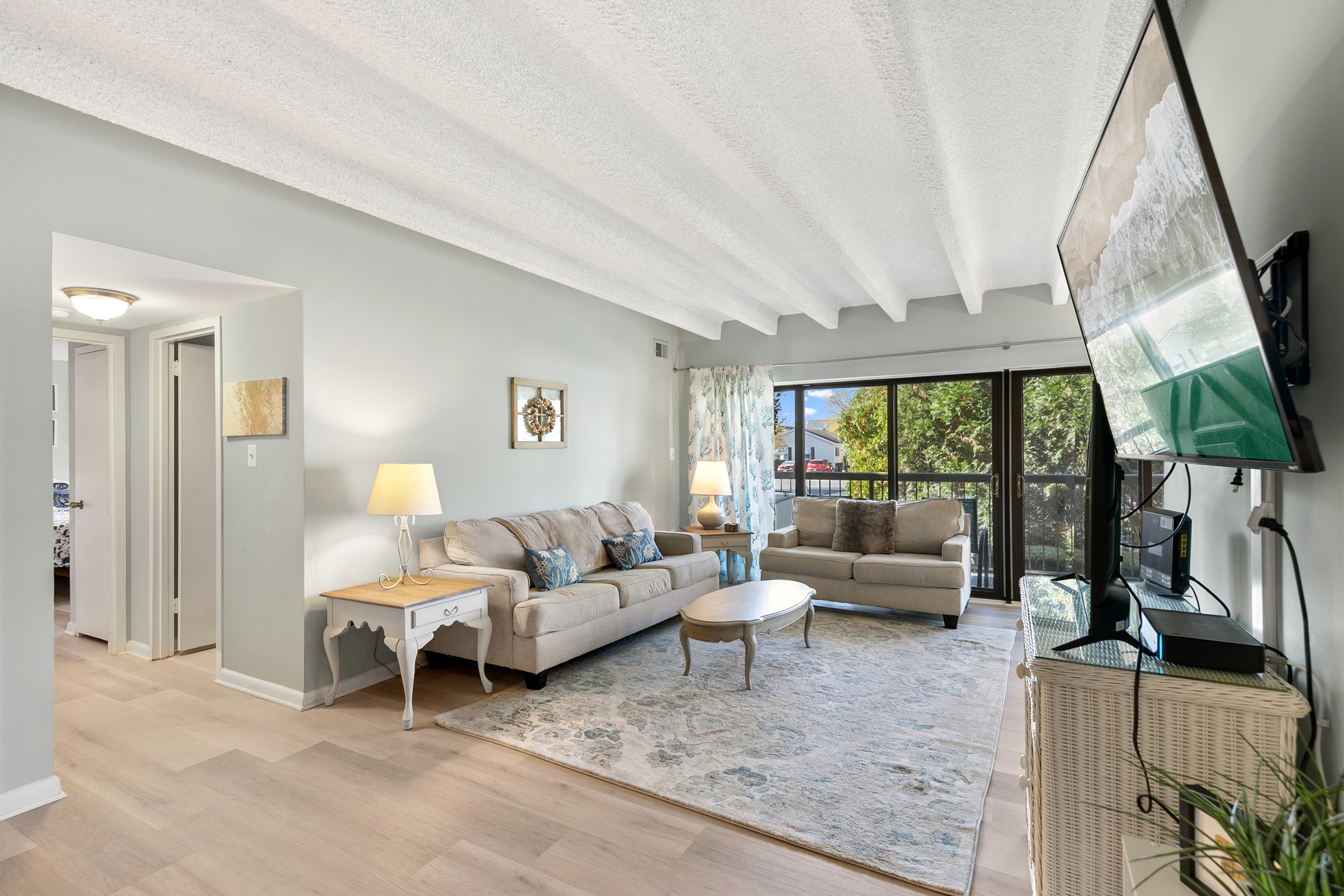 Relax and Reconnect with your Loved Ones while you enjoy Free Wi-Fi and Flat Screen TV.