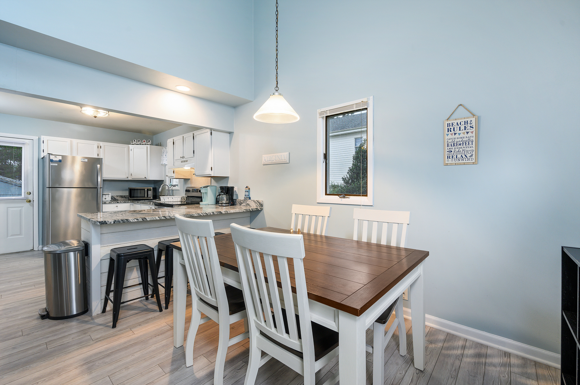 Dine in the comfort of the AC.....