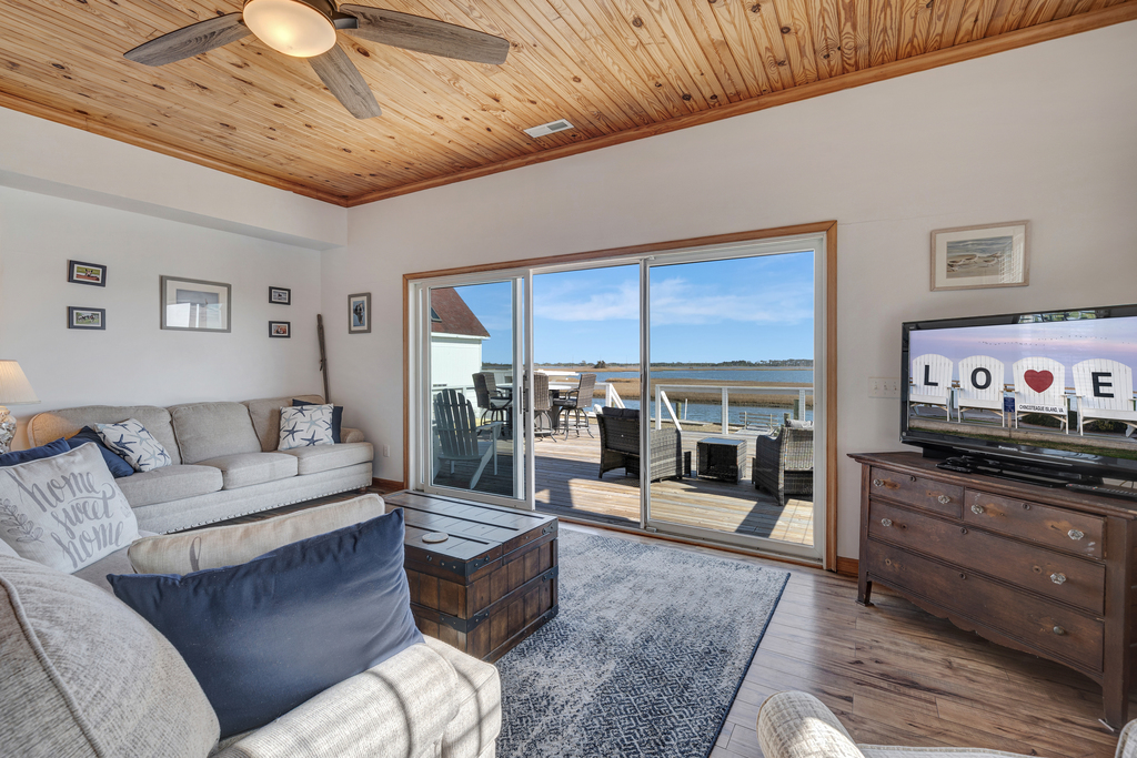 Take in stunning views right from the sofa.