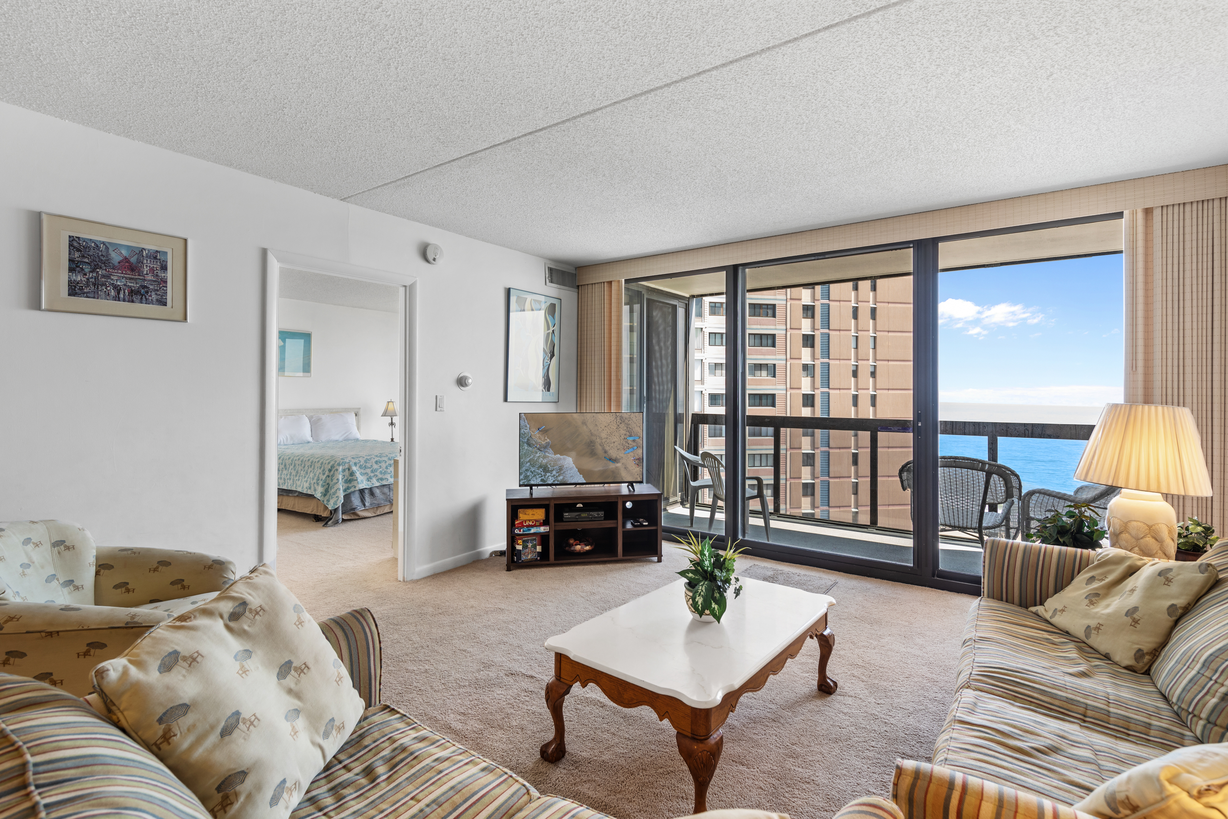 Relax in the AC after a day of fun in the Sun.