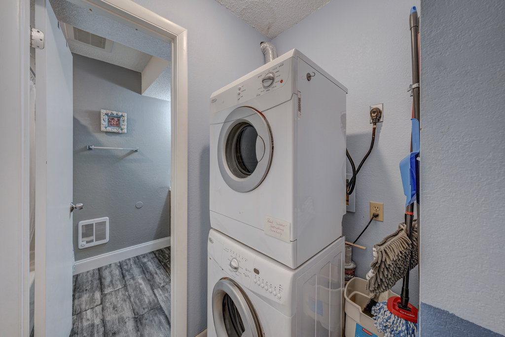 Full Size Washer & Dryer for your convenience!