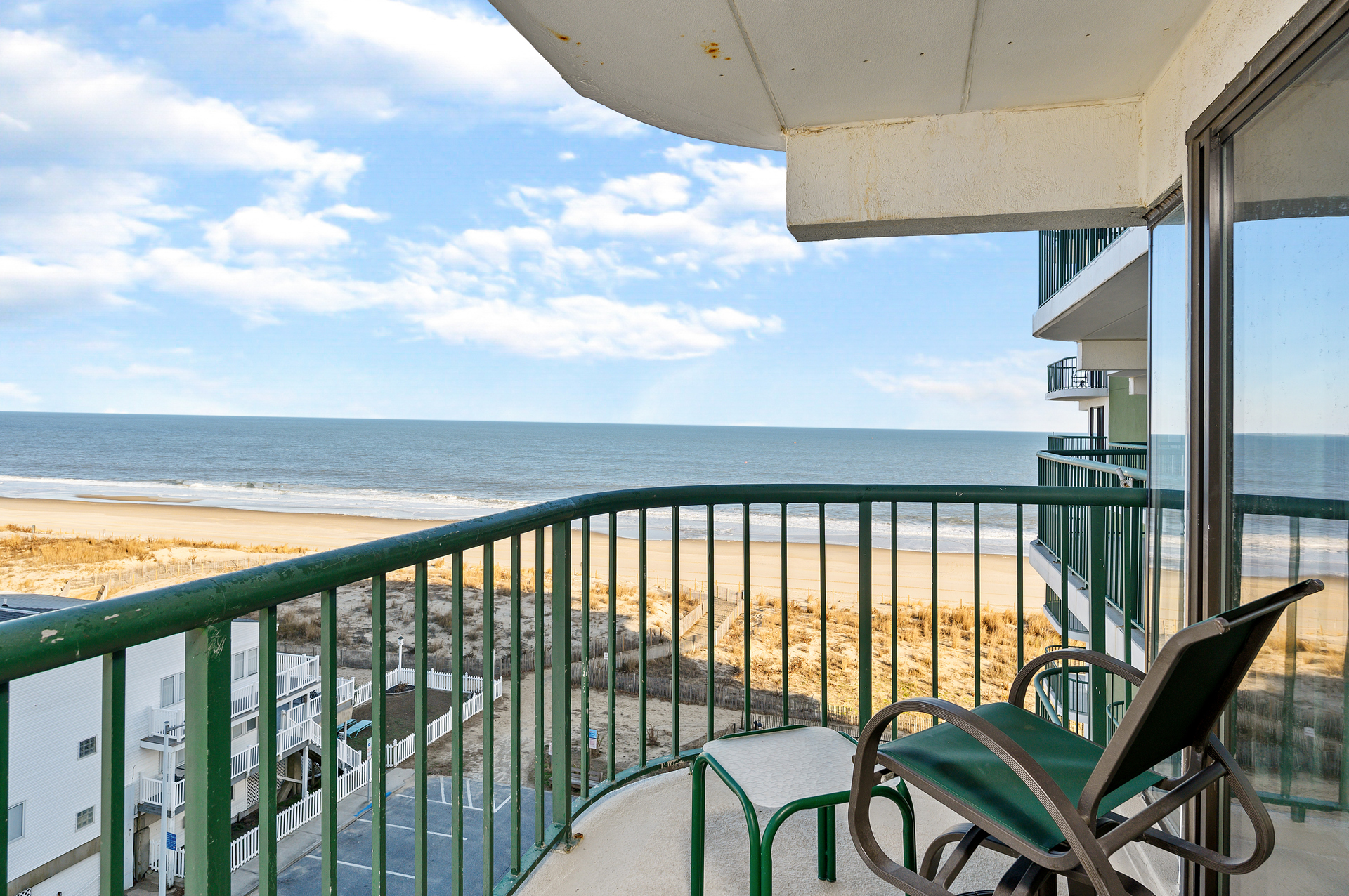 Breath taking views from the Private Balcony