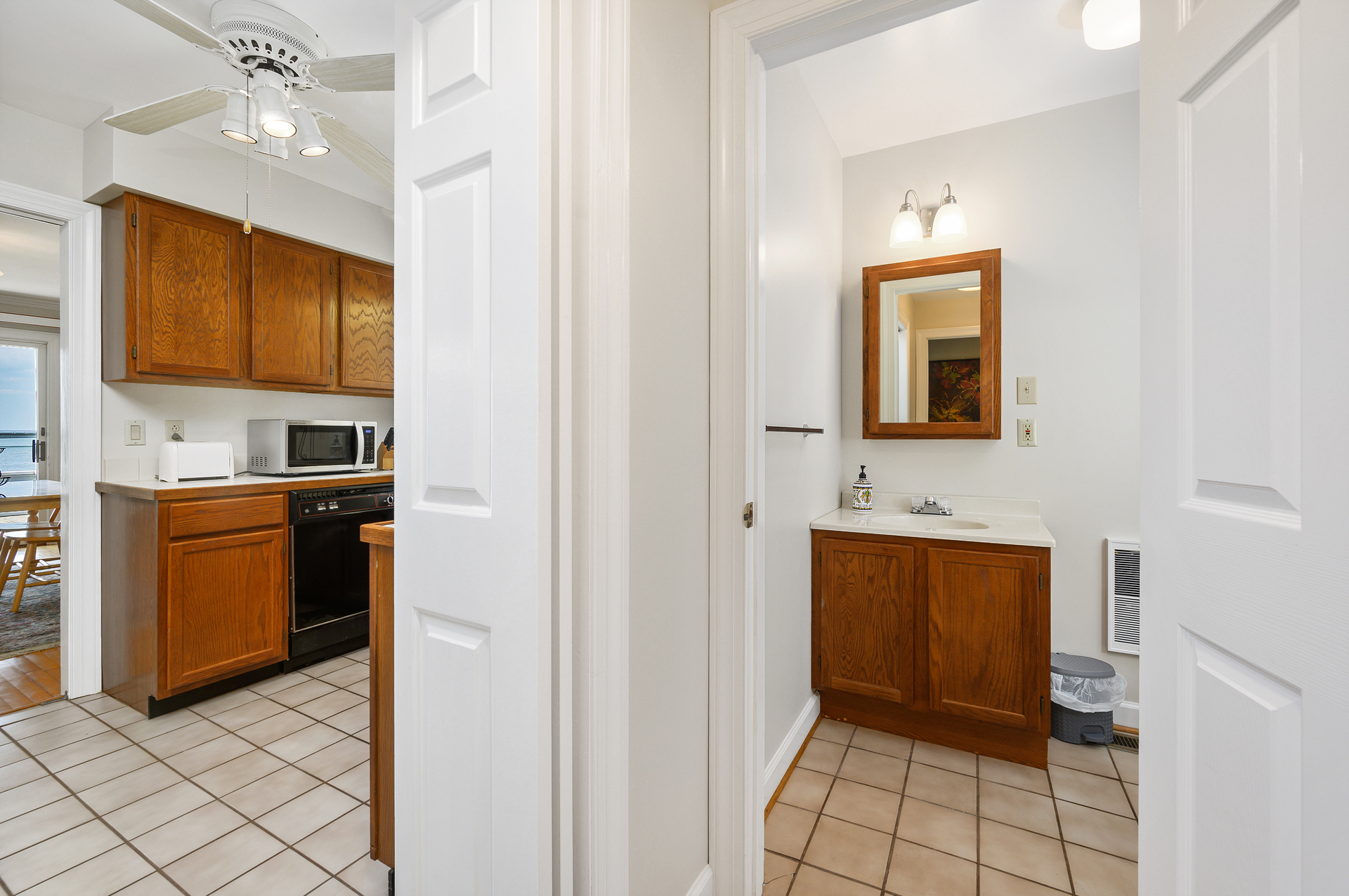 Convenient Half Bath on 1st Floor.