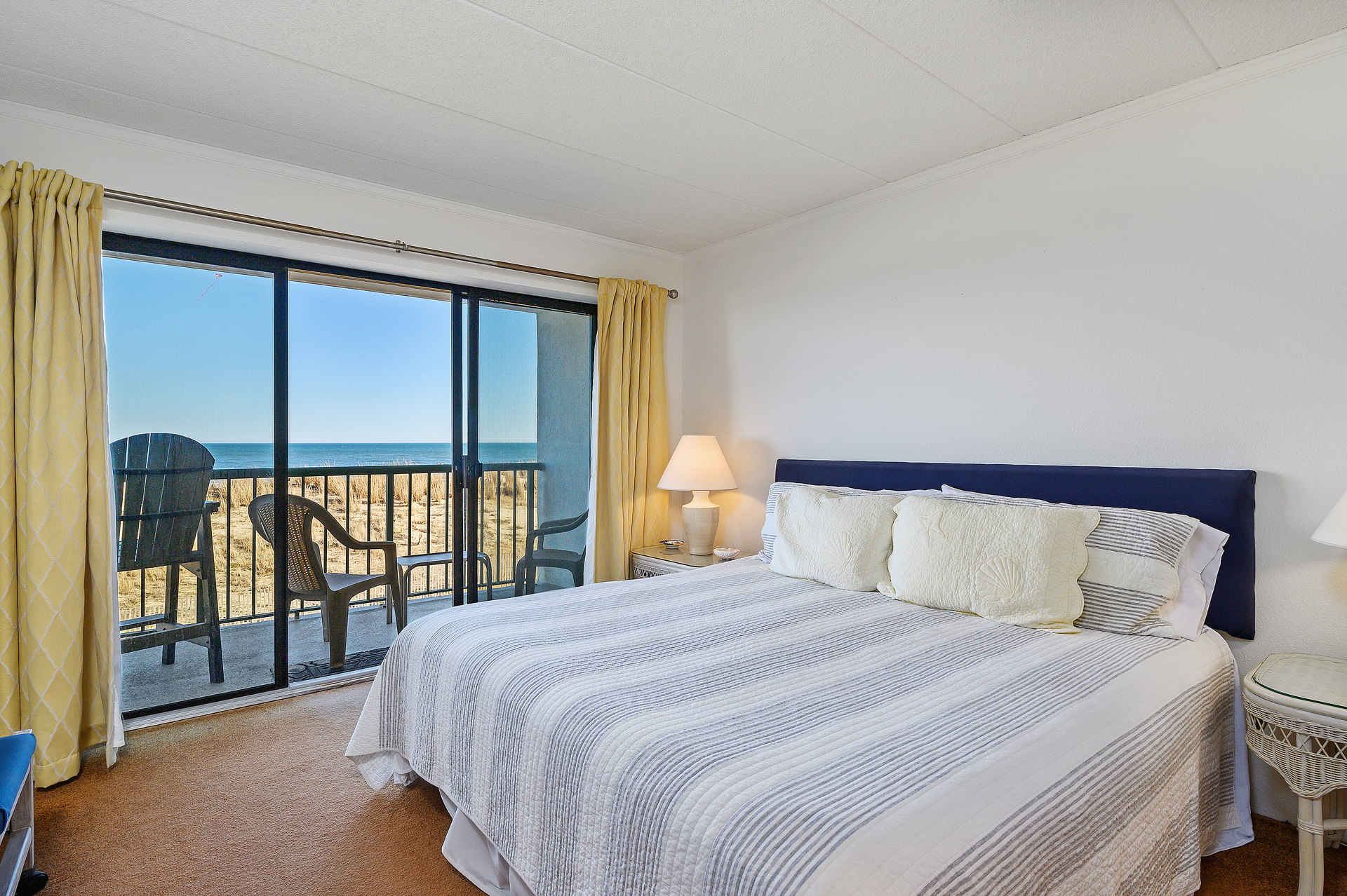 Enjoy Ocean views from Bedroom 1!