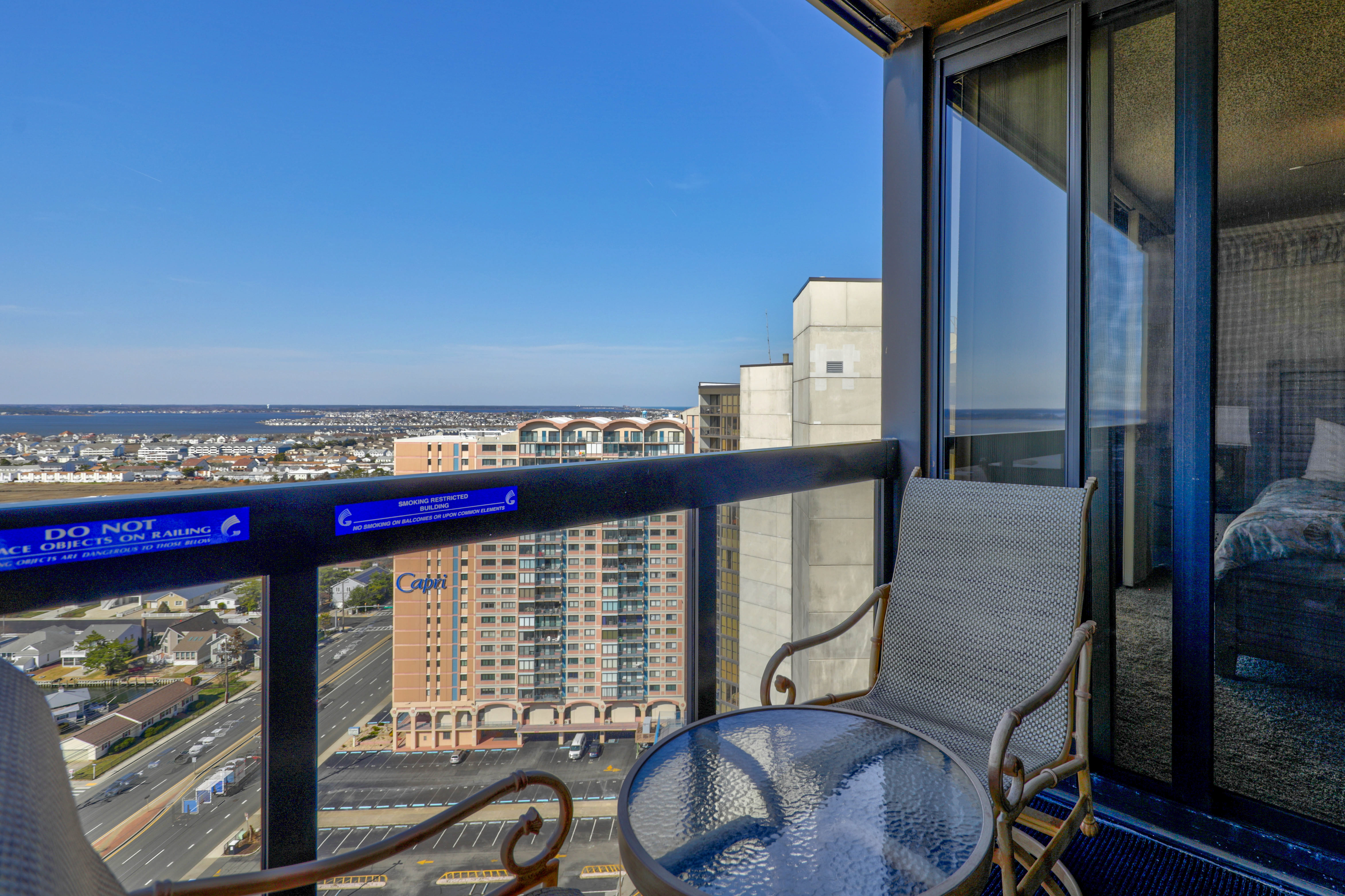 Sit out with a glass of wine and take in a Famous OC Sunset.