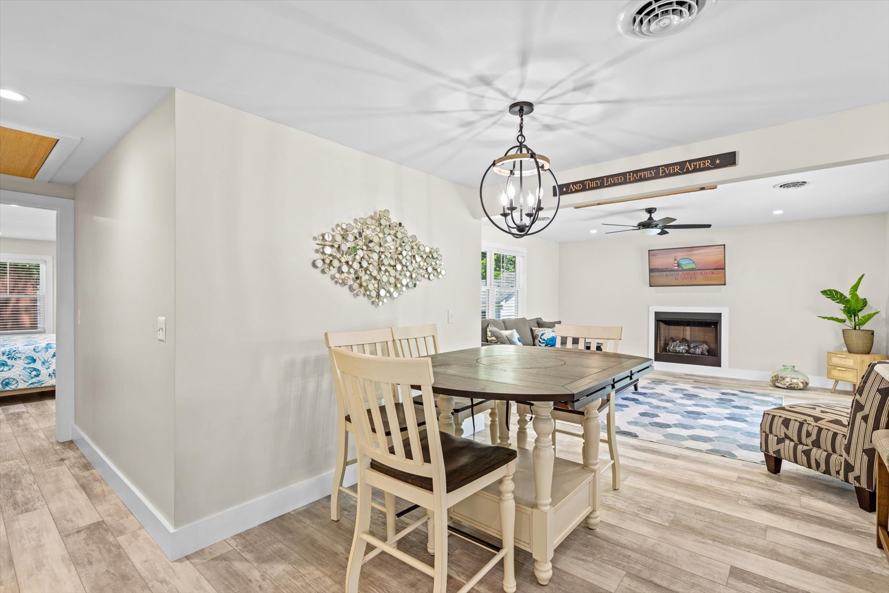 The Blue Crab has so many nooks and crannies perfect for spending time together without ever feeling crowded.