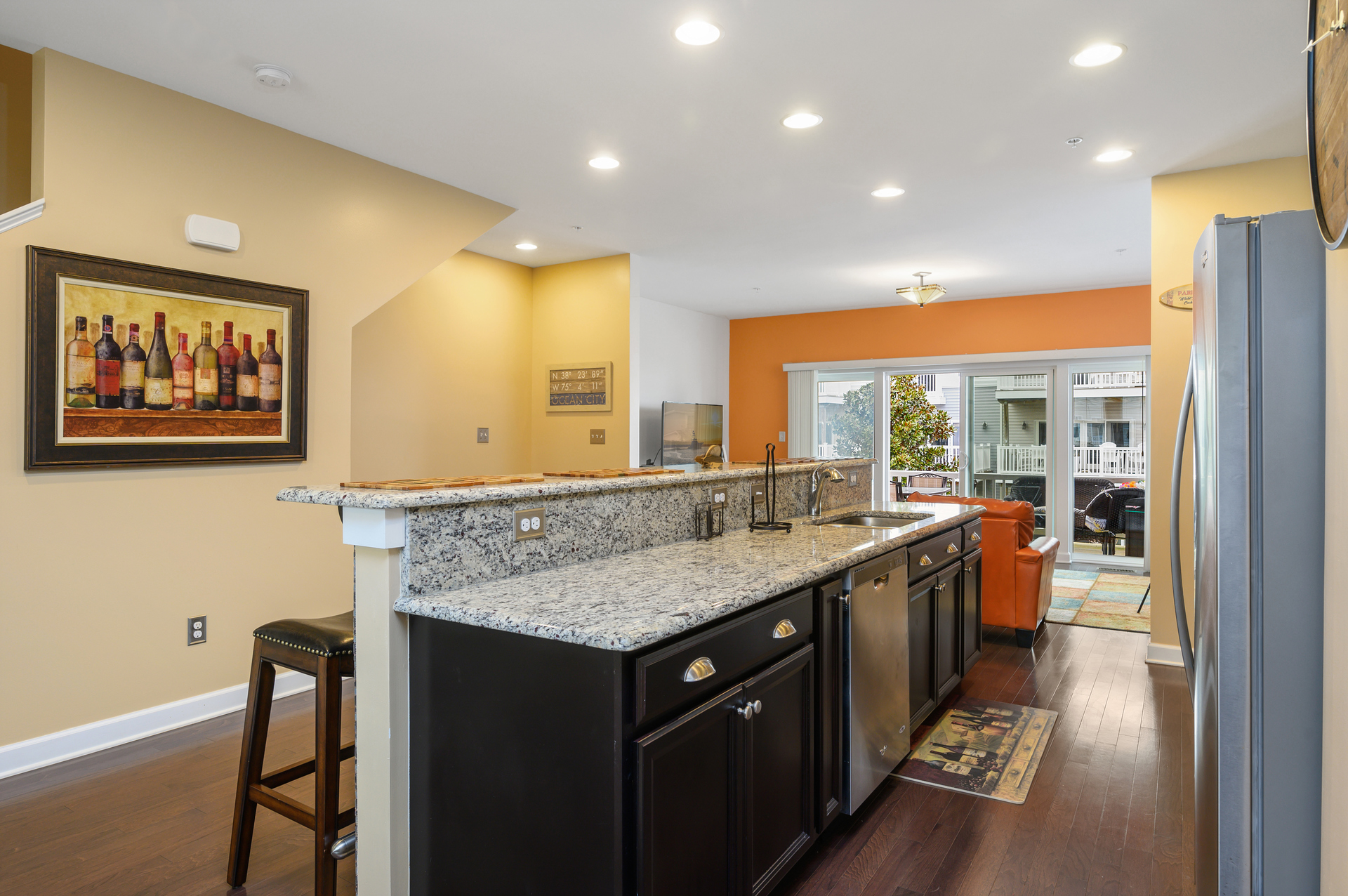 Plenty of counter space for putting together your loved ones' favorite meals