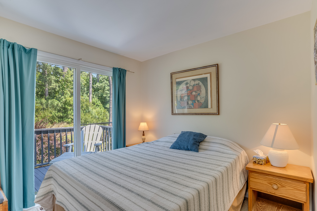 Bedroom 2 is downstairs with a Queen Bed.