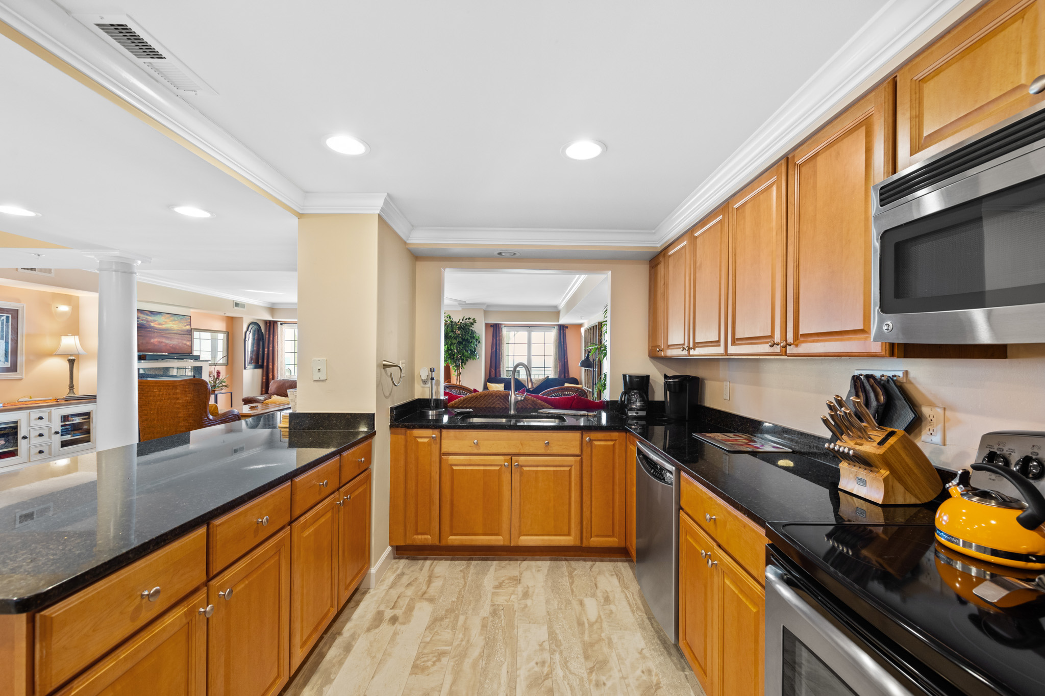 This Large and Fully Stocked Kitchen is Gorgeous, and really is the Heart of the Home!