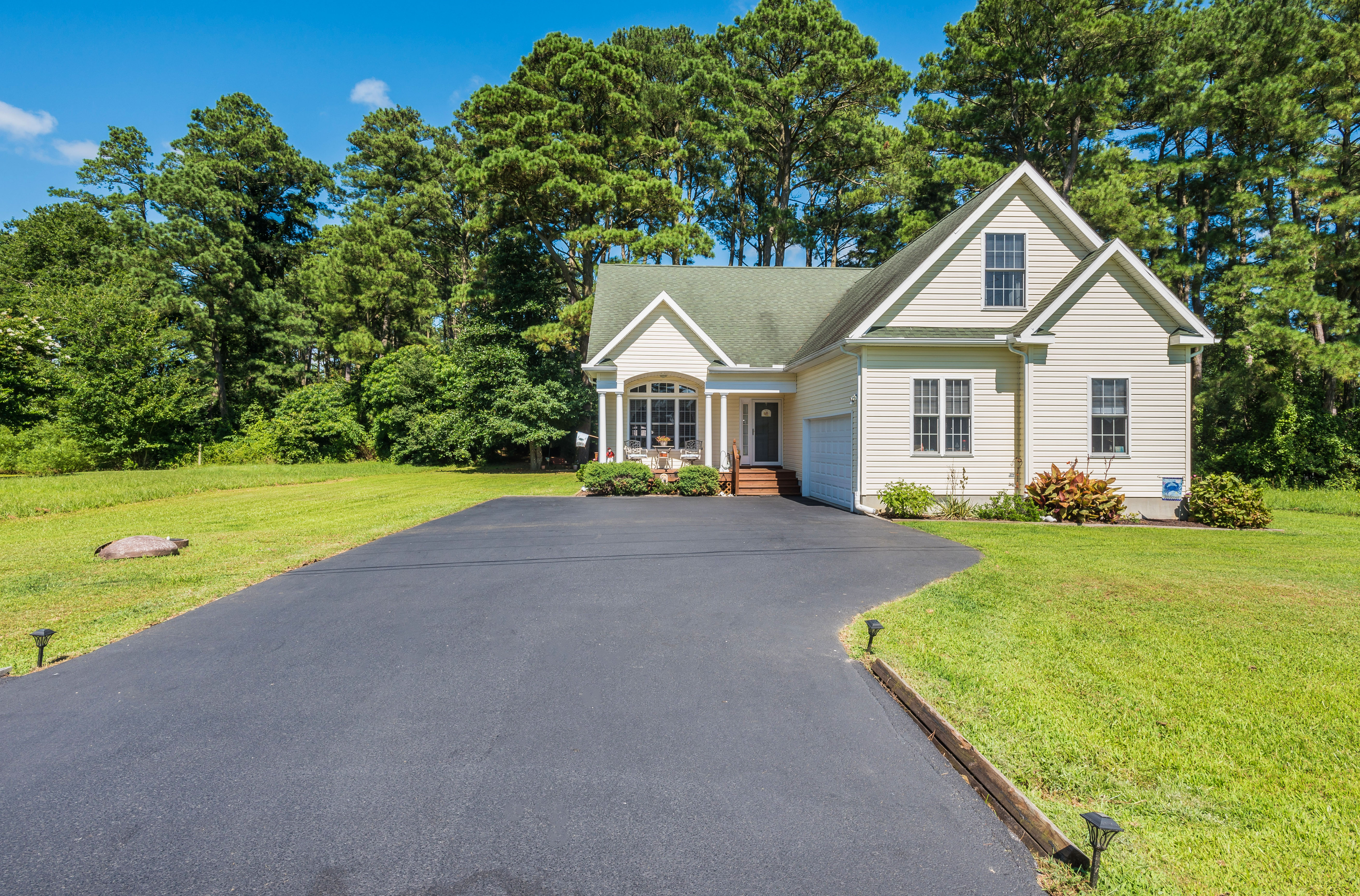 This lovely home is also just across from the Marina.