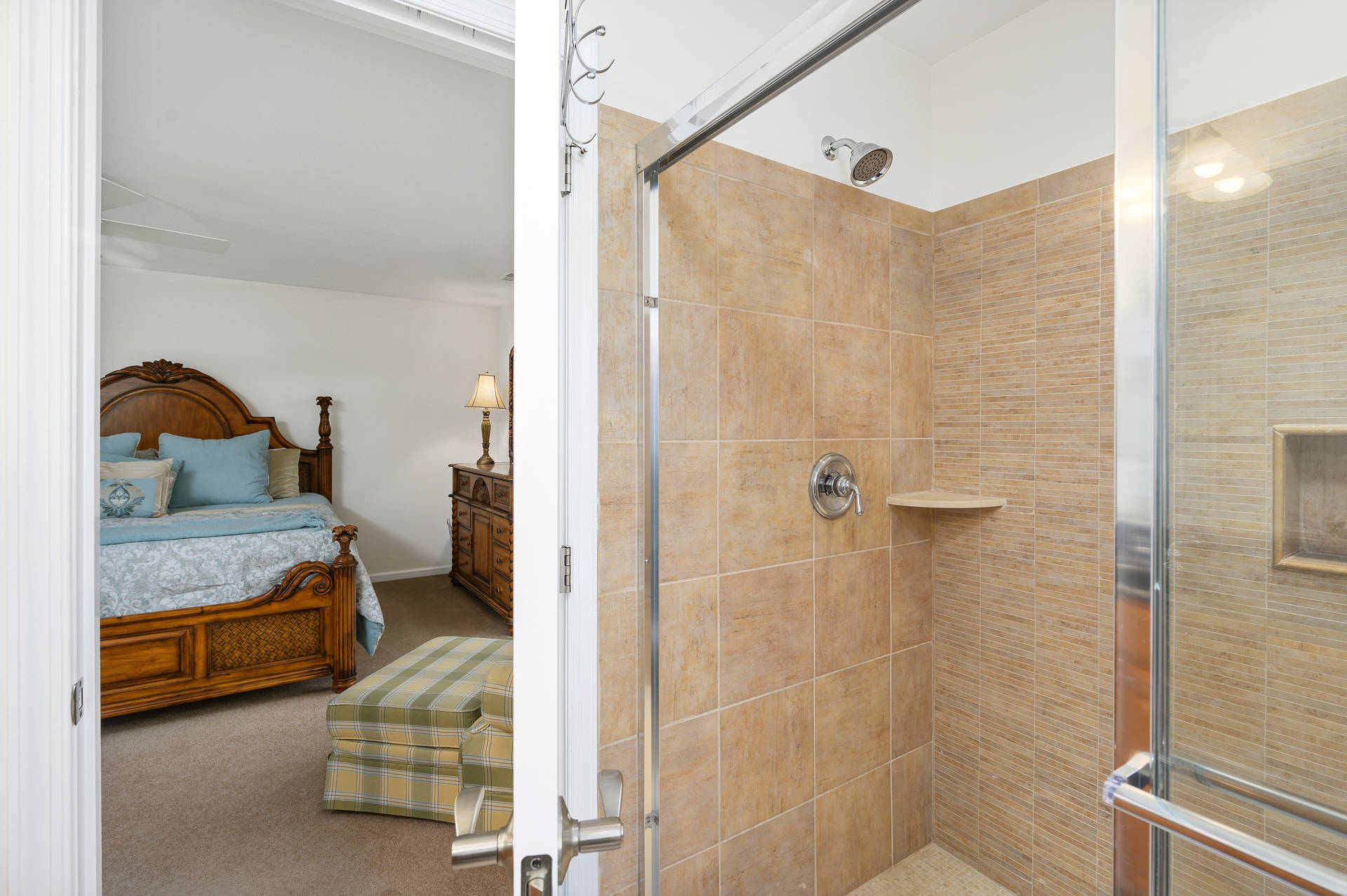 Large Walk-in Shower