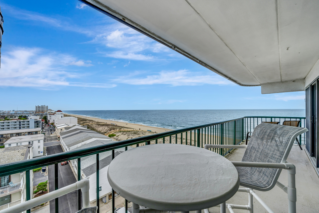 Catch the sunrise on your balcony patio overlooking the serene views of the ocean