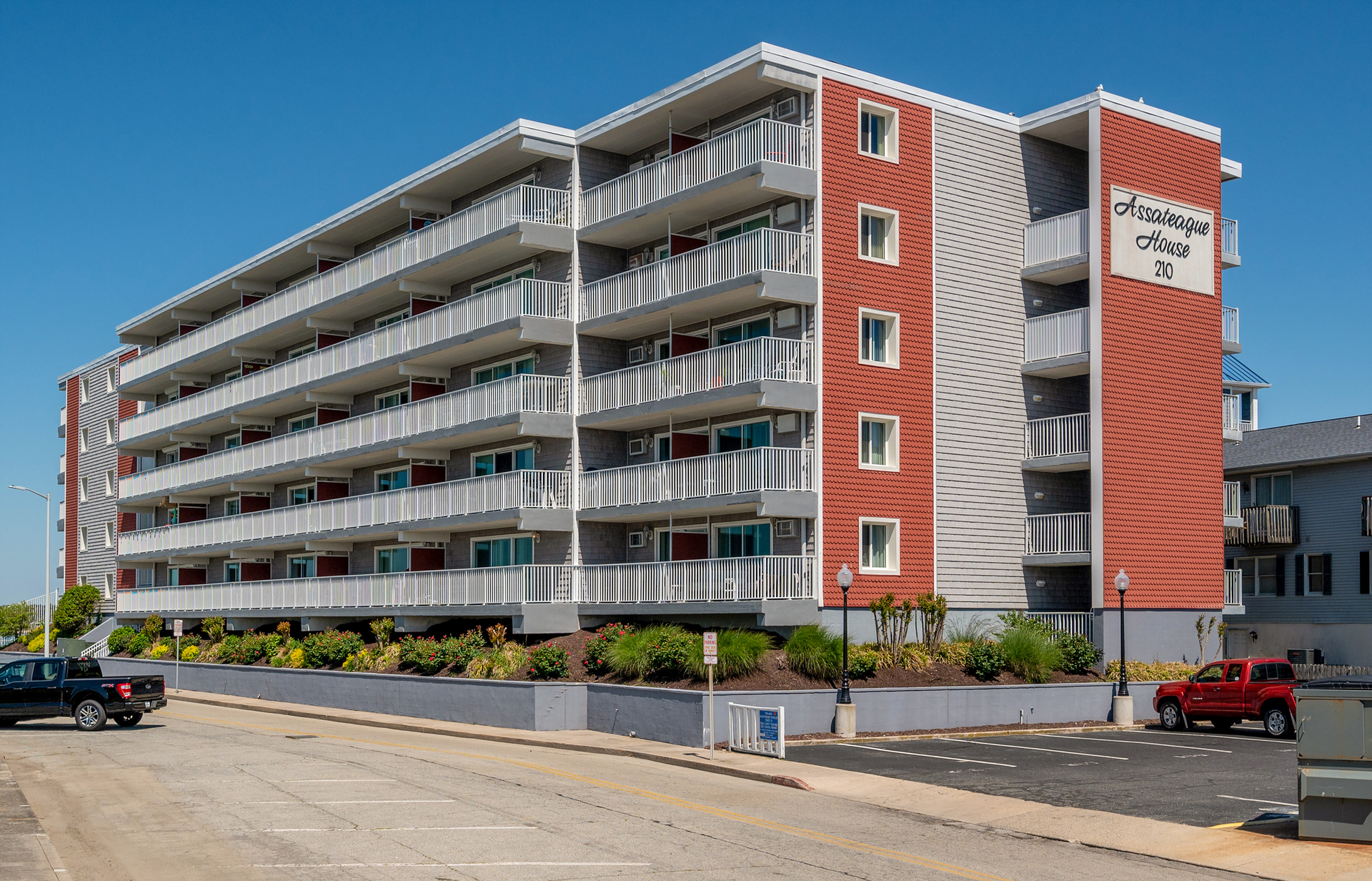 Leave your car parked in your assigned space and walk to the Boardwalk!