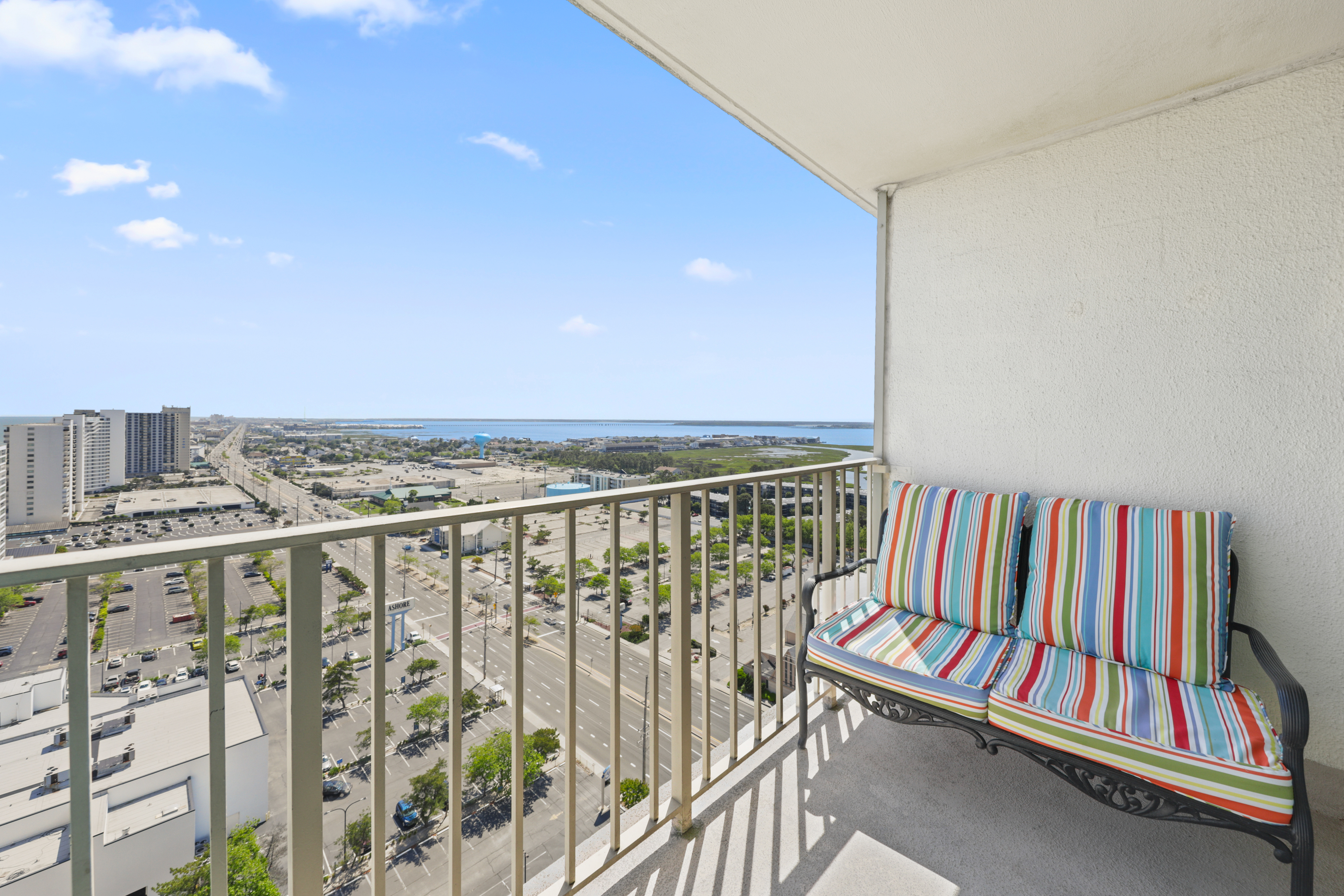 The perfect place to begin and every wonderful vacation day.