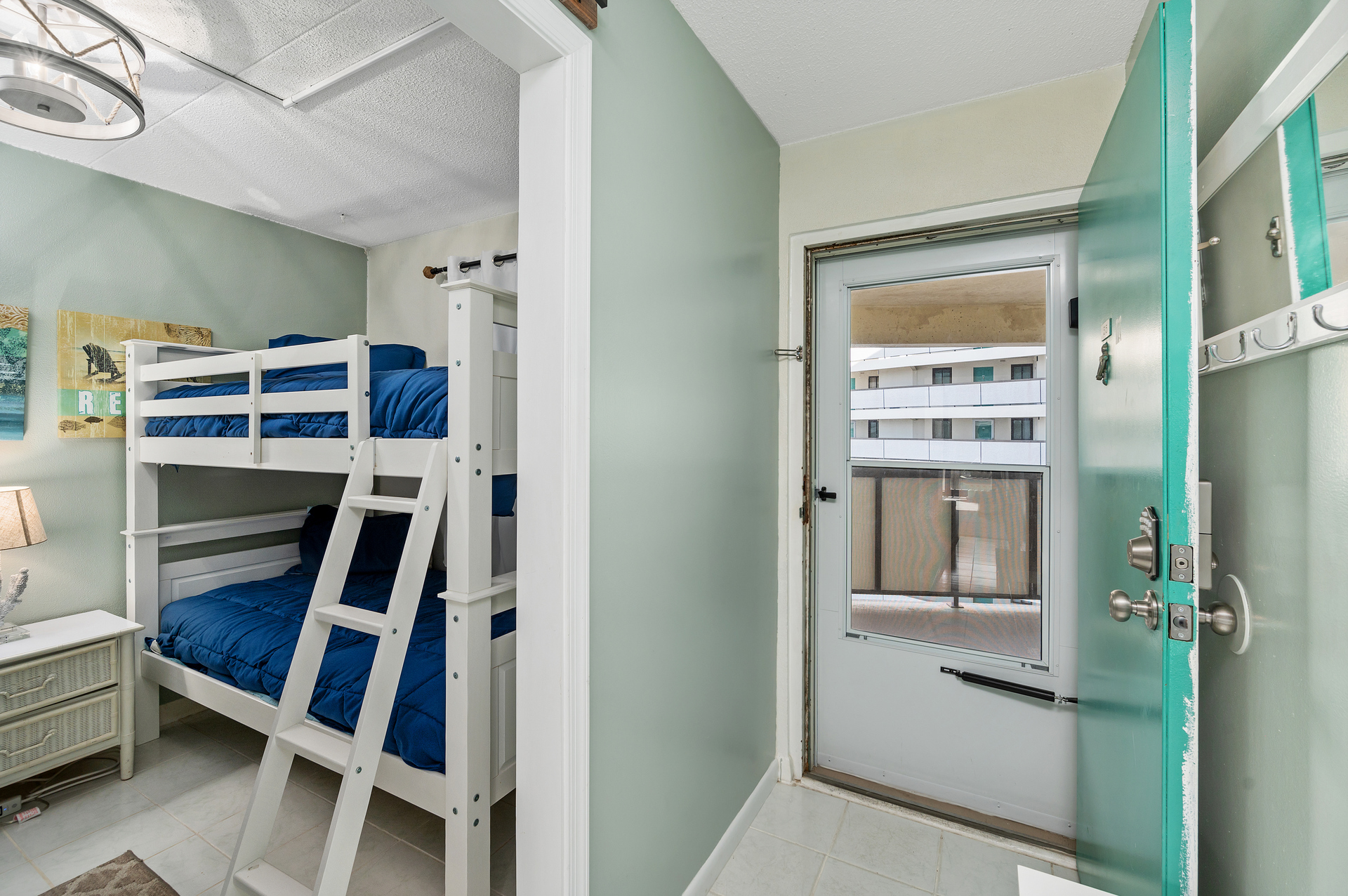 This room is perfect for your little ones to wind down after a fun-filled day at the beach!