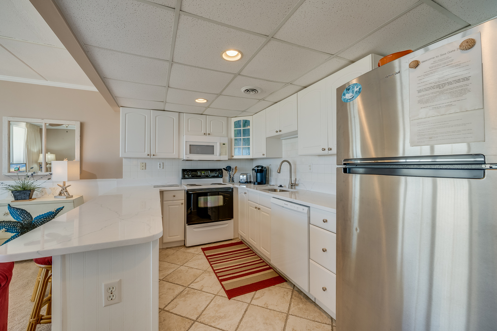 The Chef in your Family will love having an open kitchen!