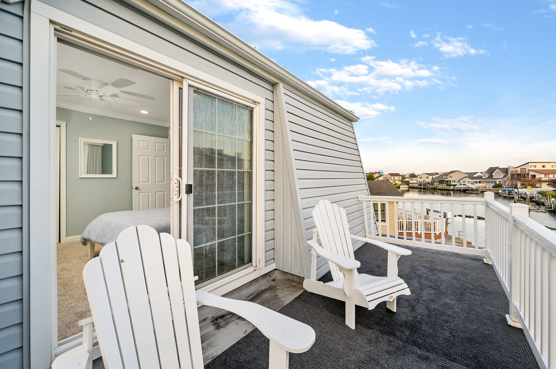Private balcony located just off of bedroom 3