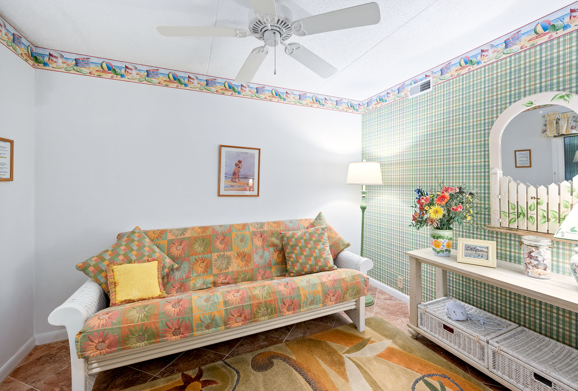 Sit and enjoy a good book on the Cozy Futon!